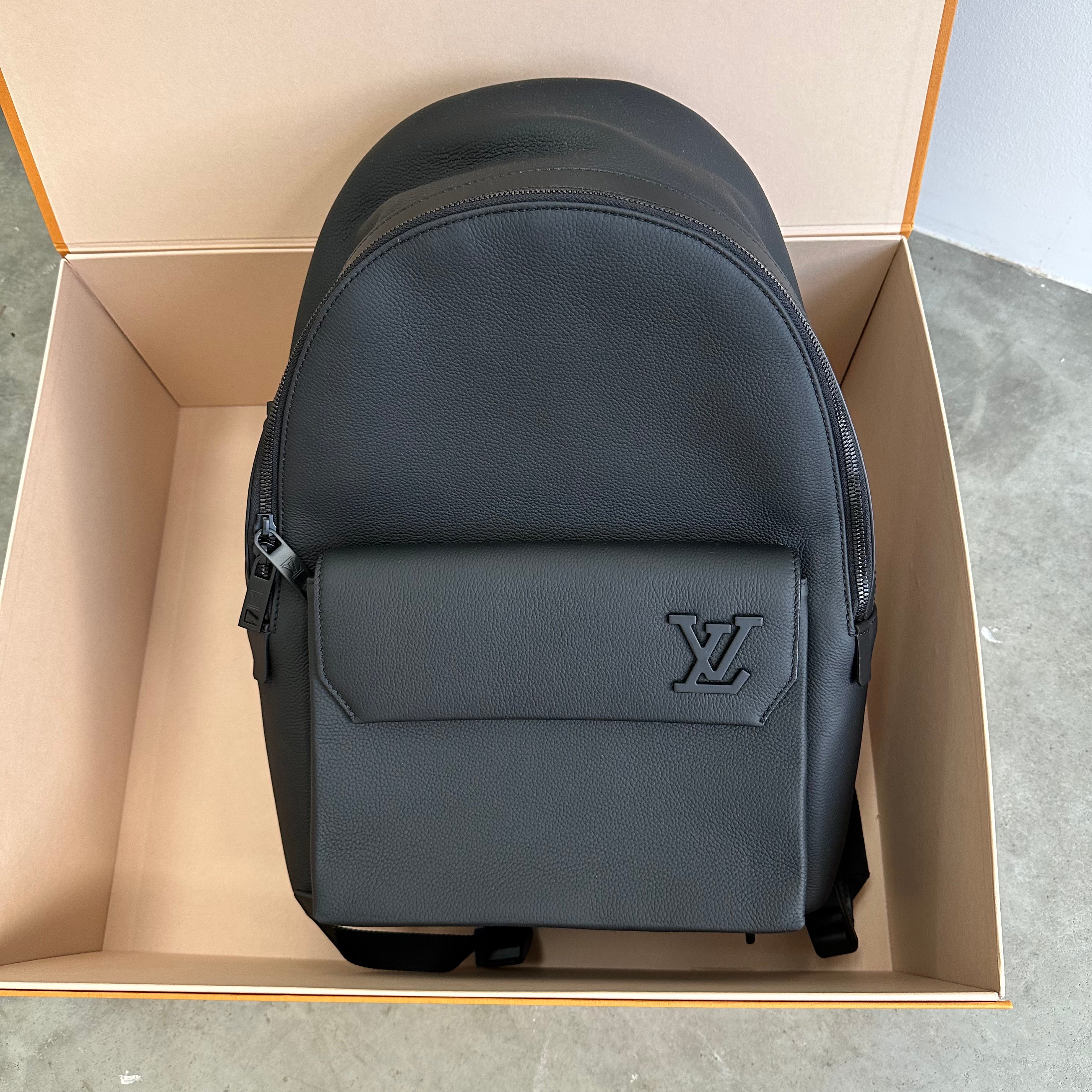 Louis Vuitton Aerogram Backpack Black