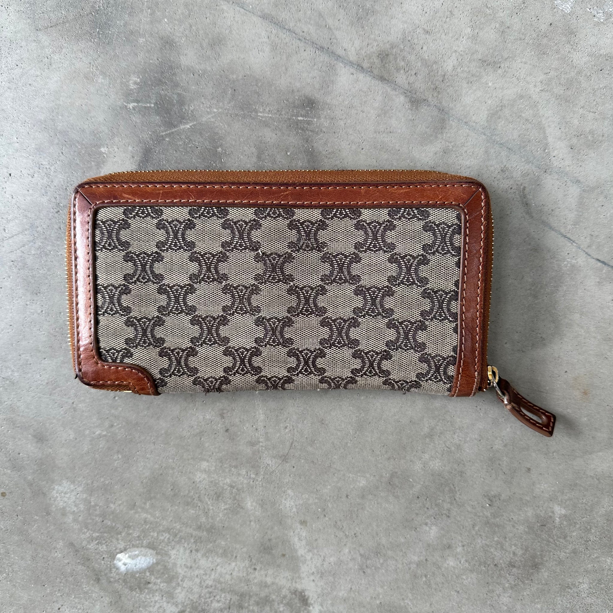 Celine Logo Long Wallet