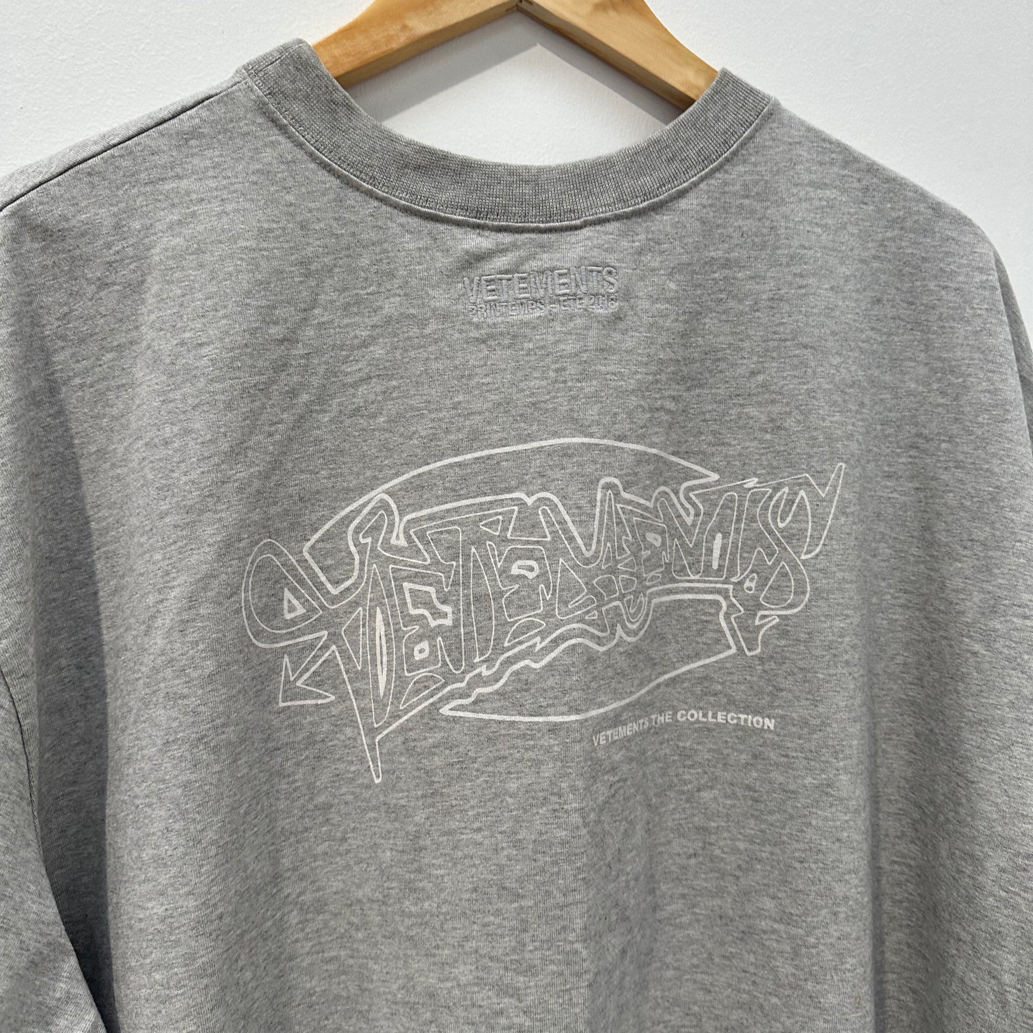 Vetements SS2018 The Collection Graffiti Logo T Shirt