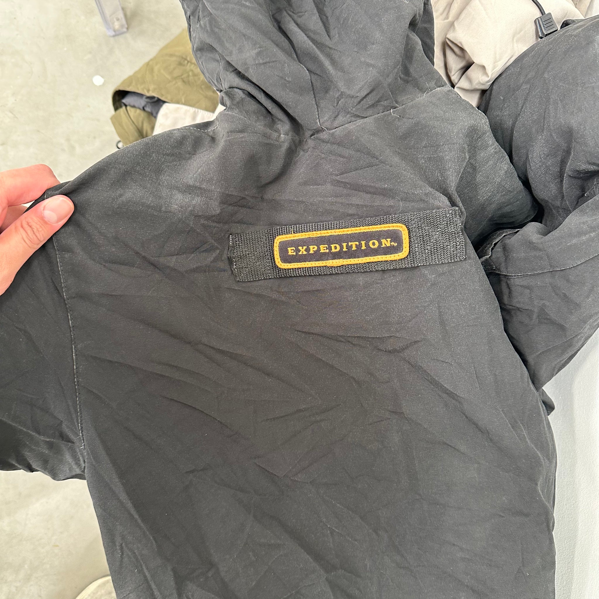 Canada Goose Black Expedition Down Jacket Size XS