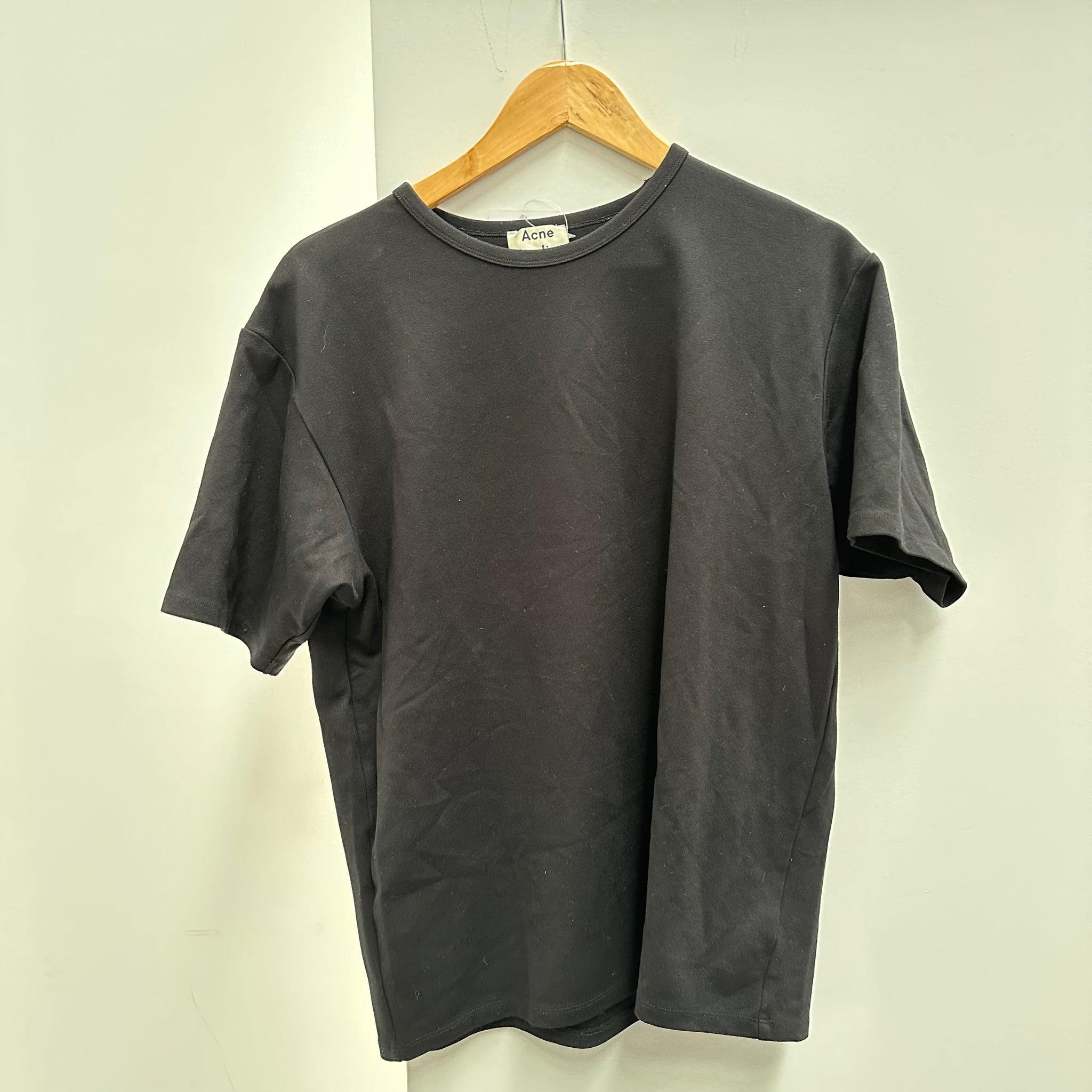 Acne Studios Heavyweight Tee Black (Large)