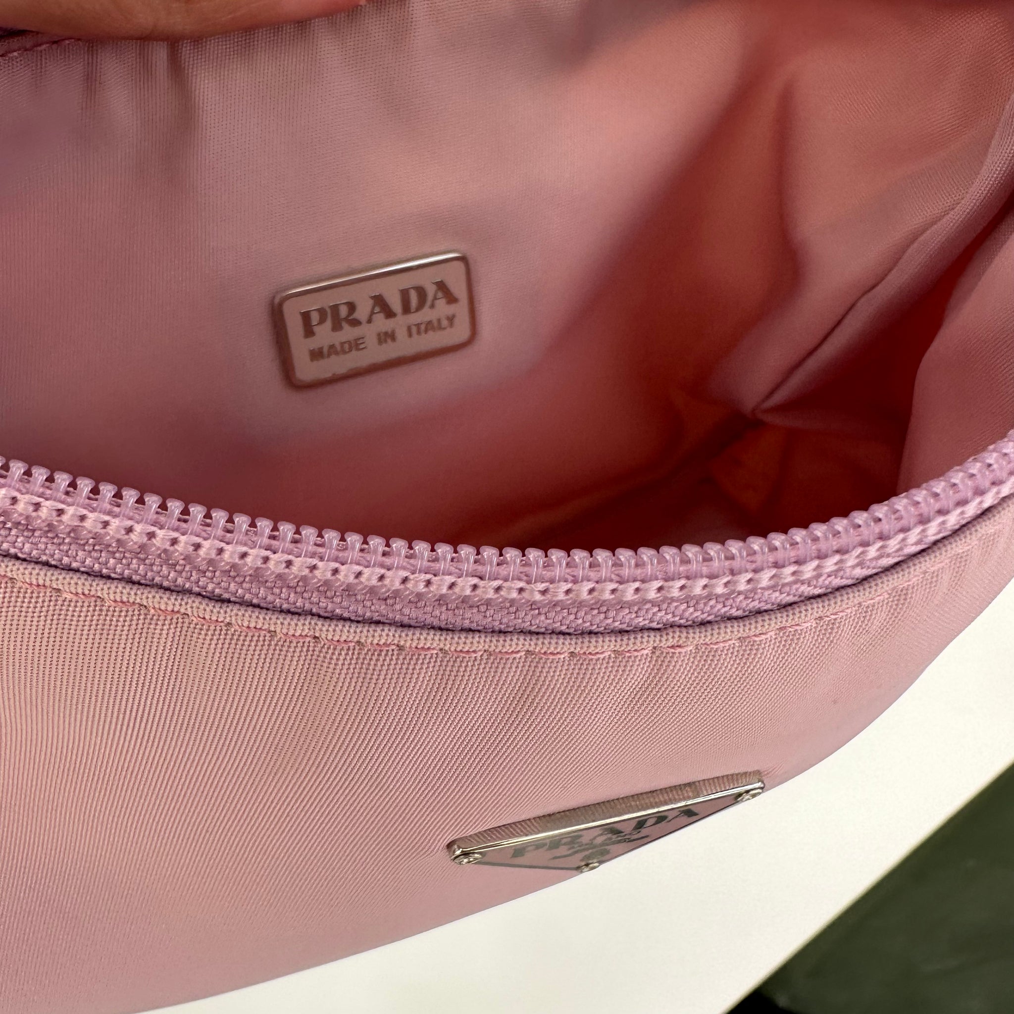 Prada Hobo Shoulder Bag Pink