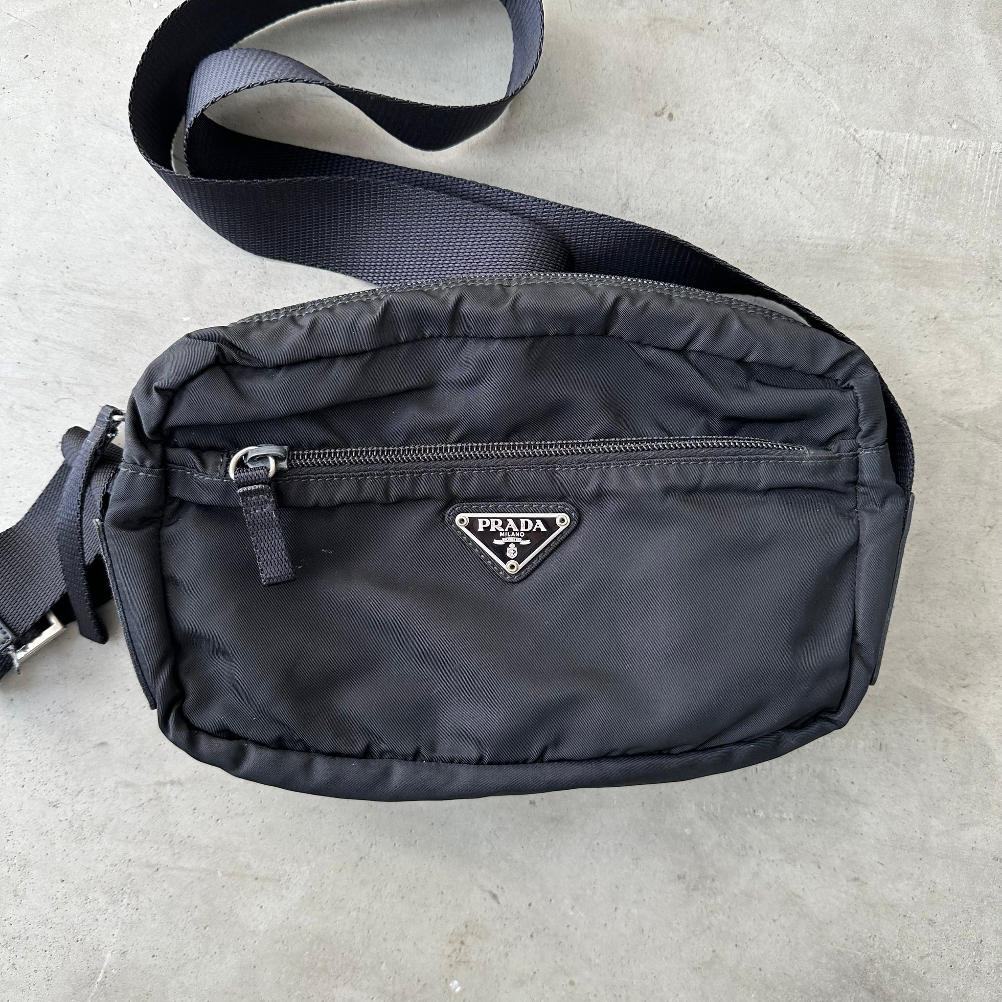 Prada Black Small Messenger Bag