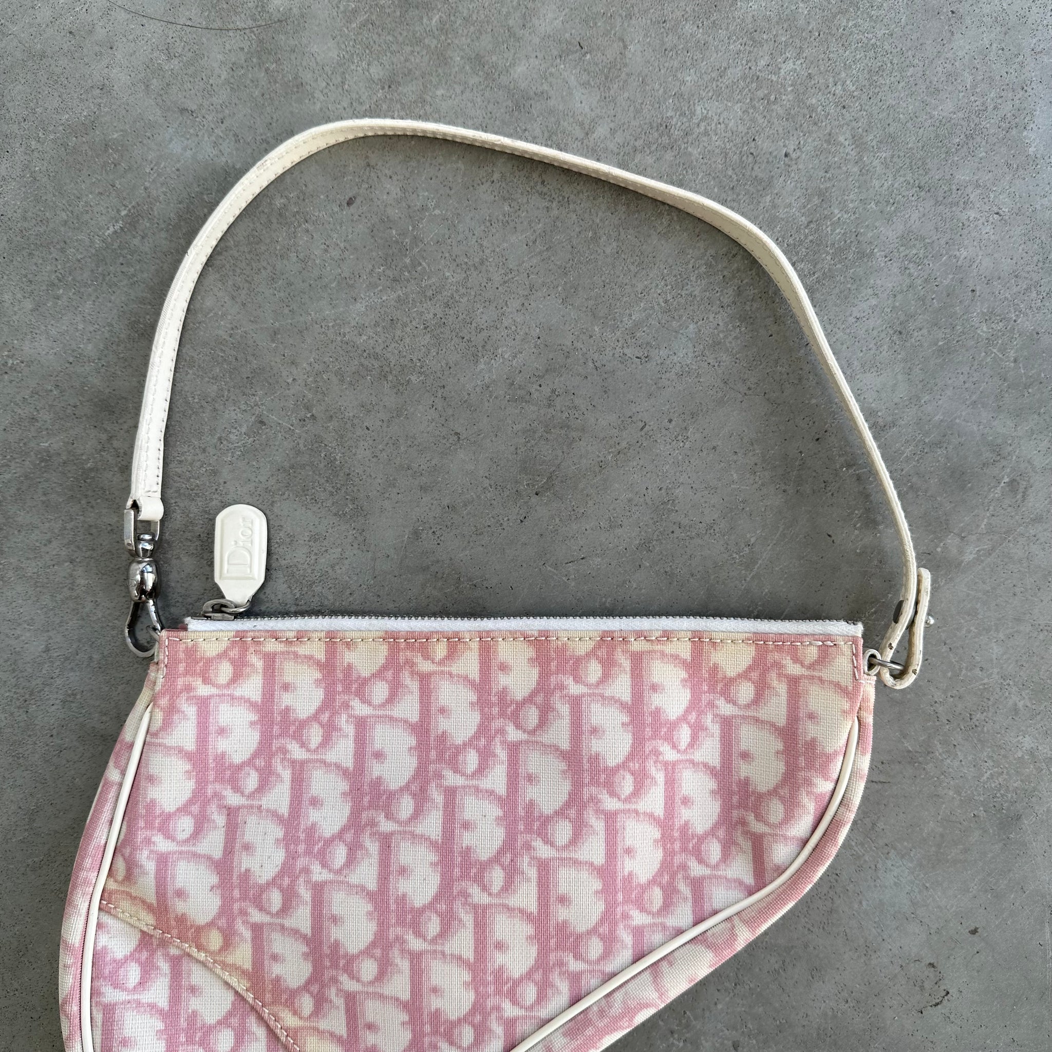 Dior Trotter Saddle Bag Pink
