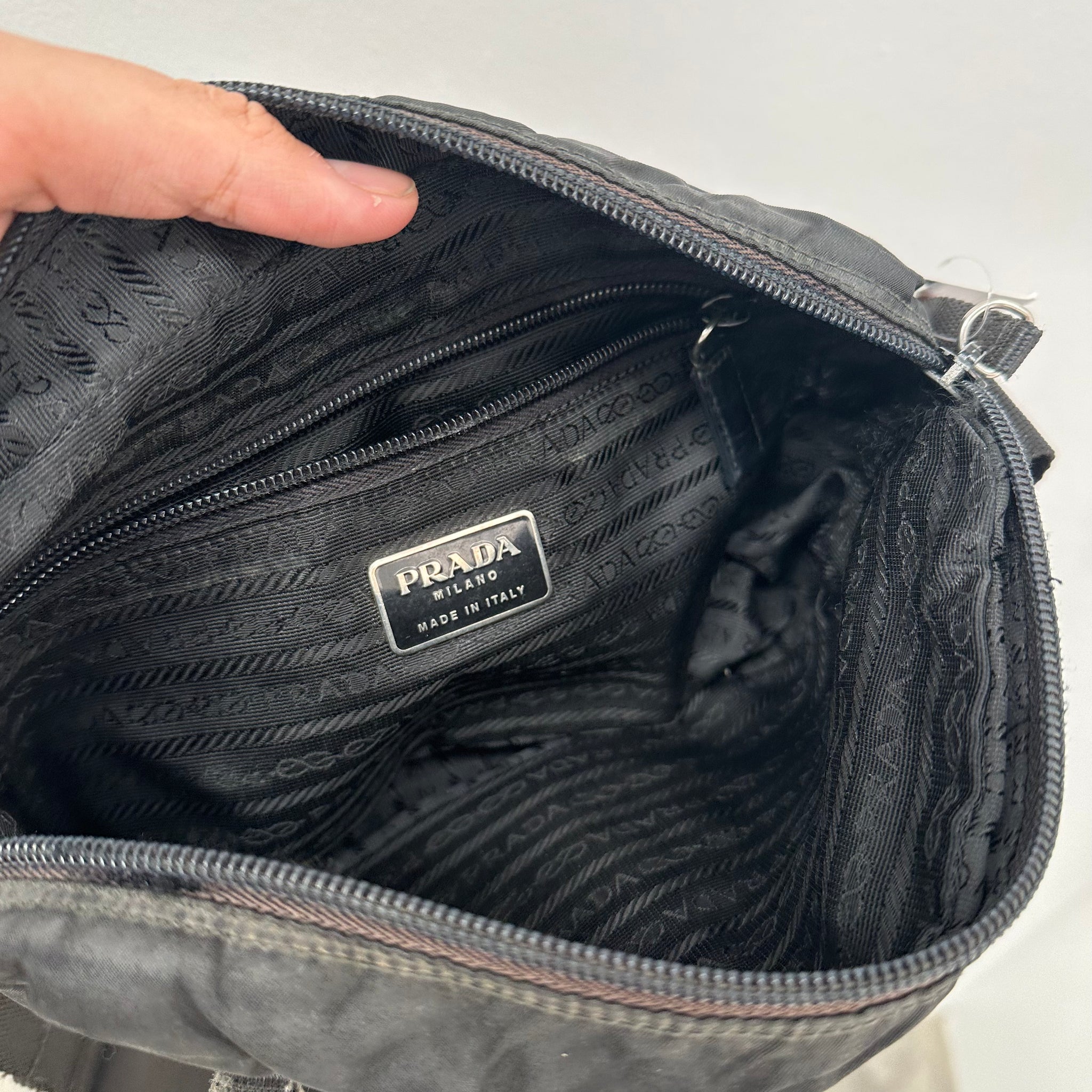Prada Black Small Messenger Bag
