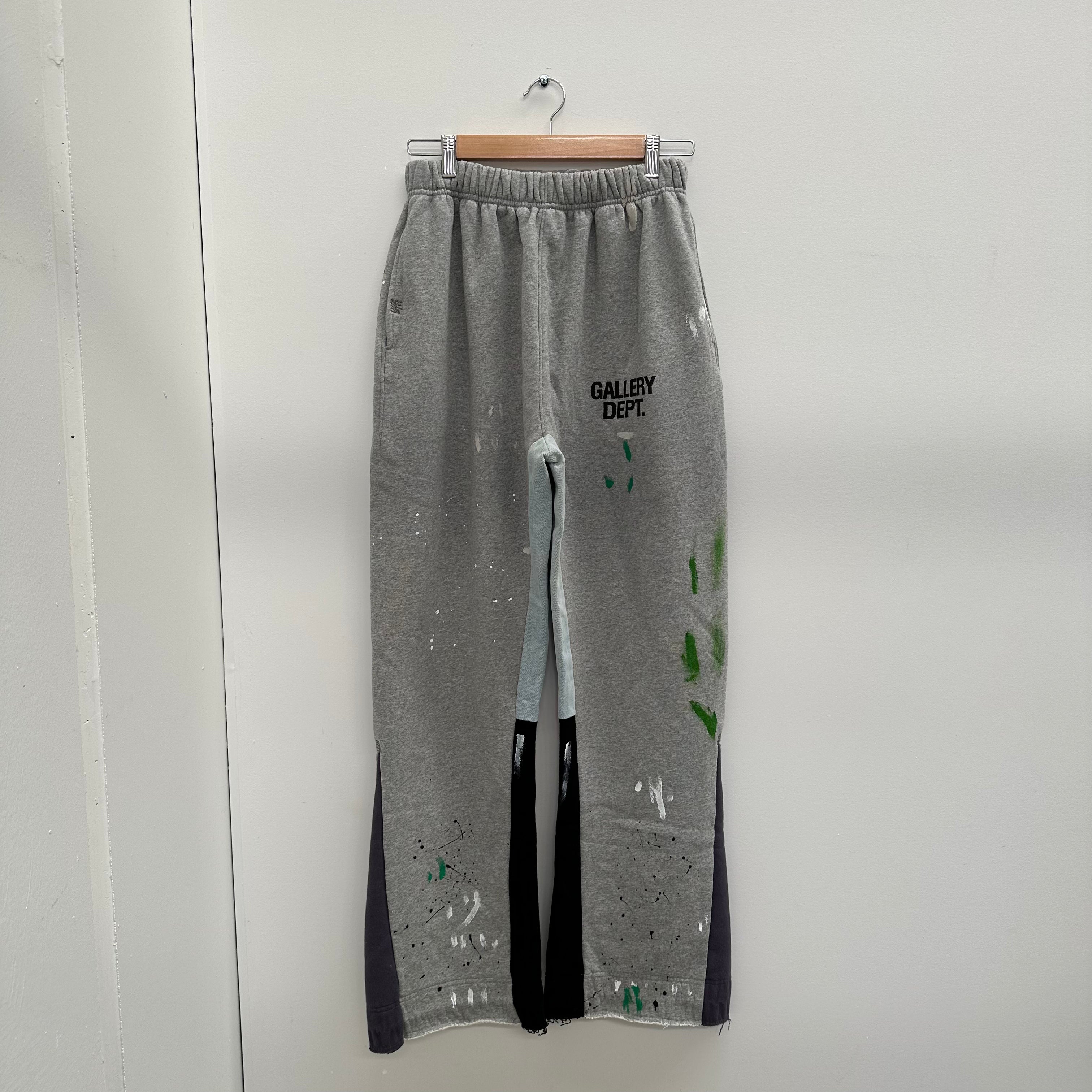 Grey flare sweatpants hotsell