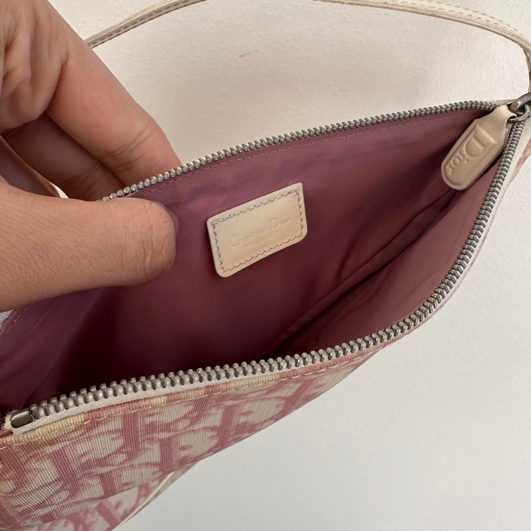 Dior Trotter Saddle Bag Pink