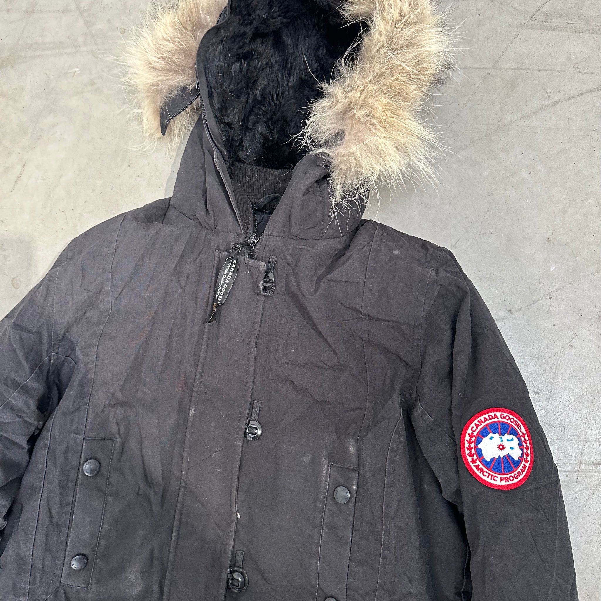 Canada Goose Black Kensington Parka Size M
