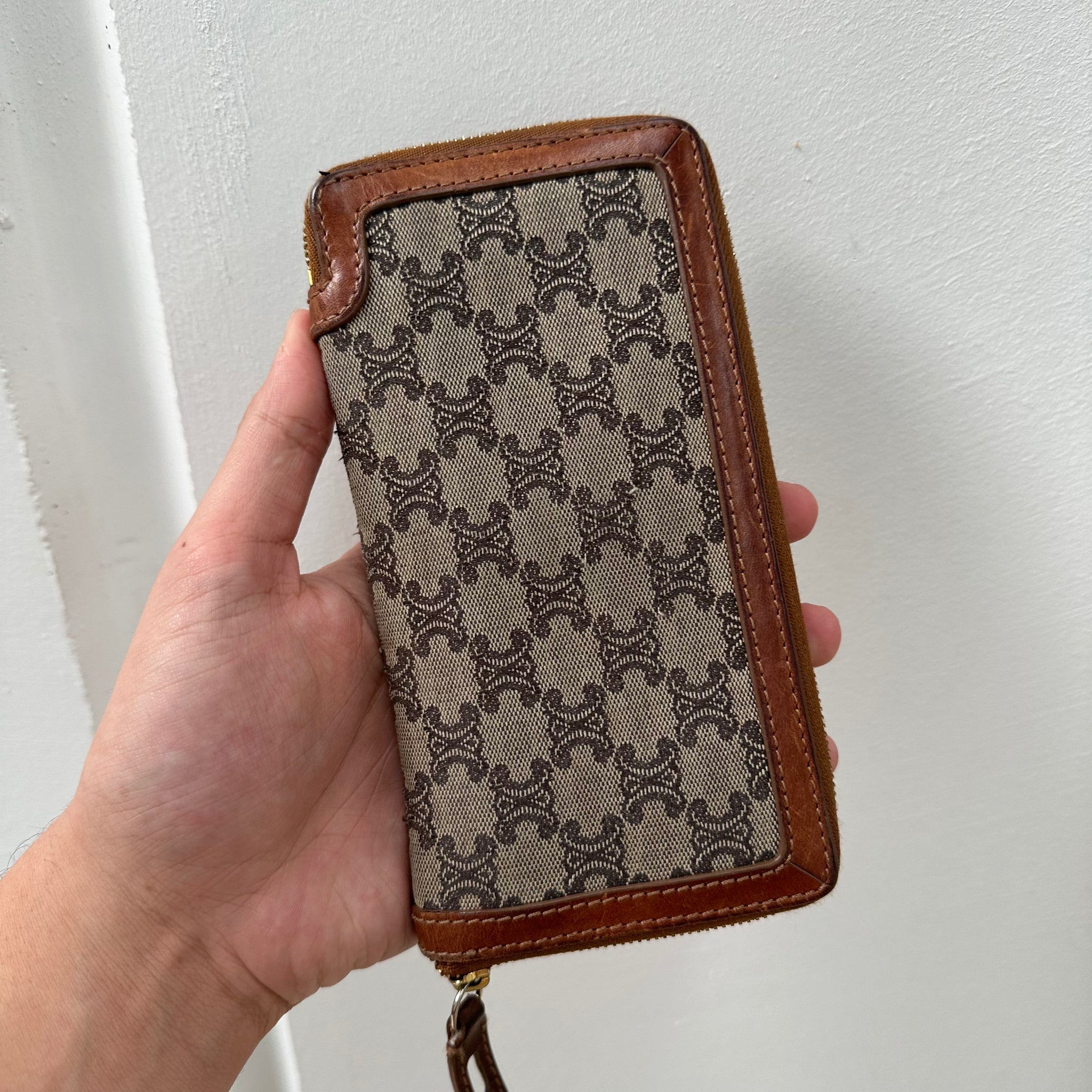 Celine Logo Long Wallet