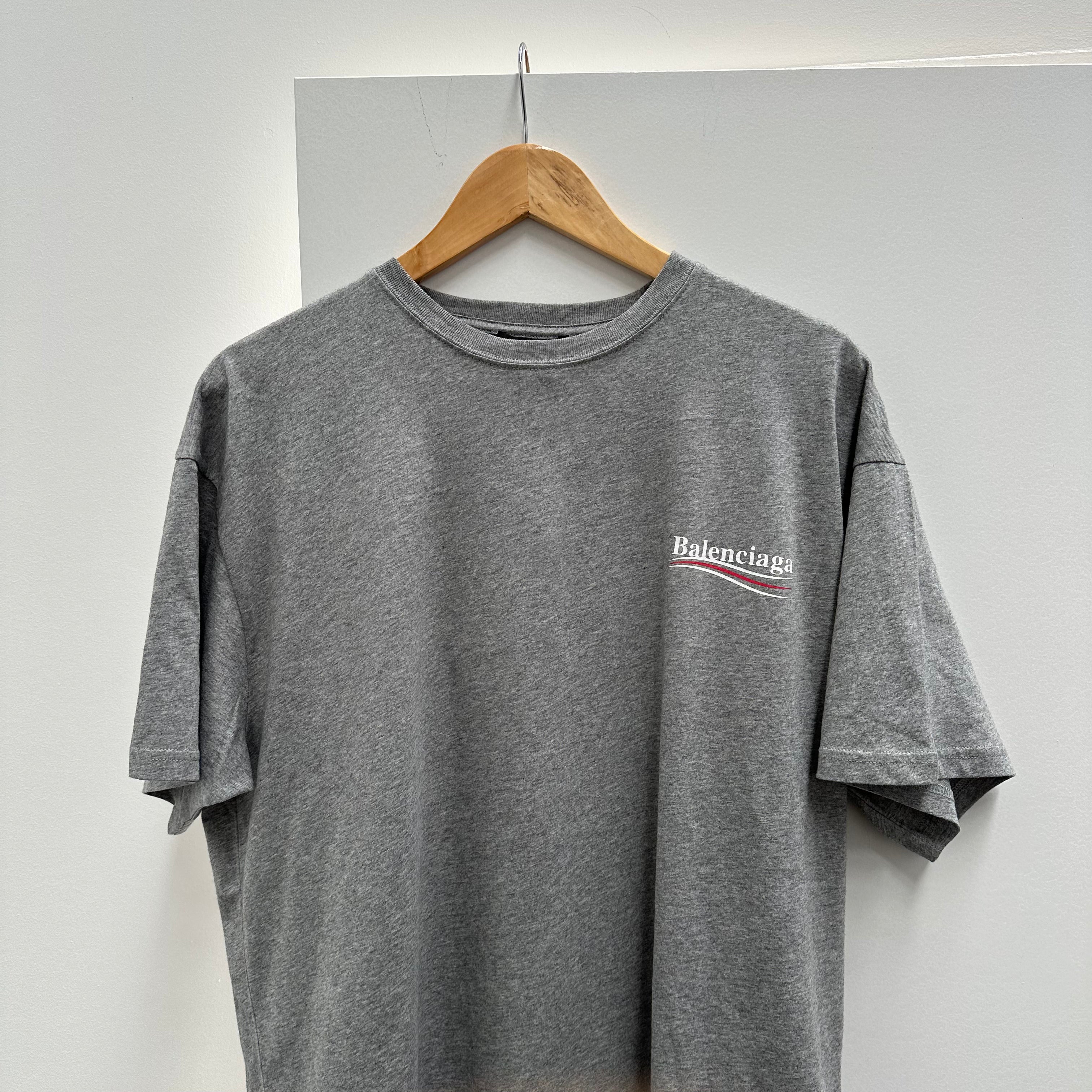 Balenciaga tee logo sale