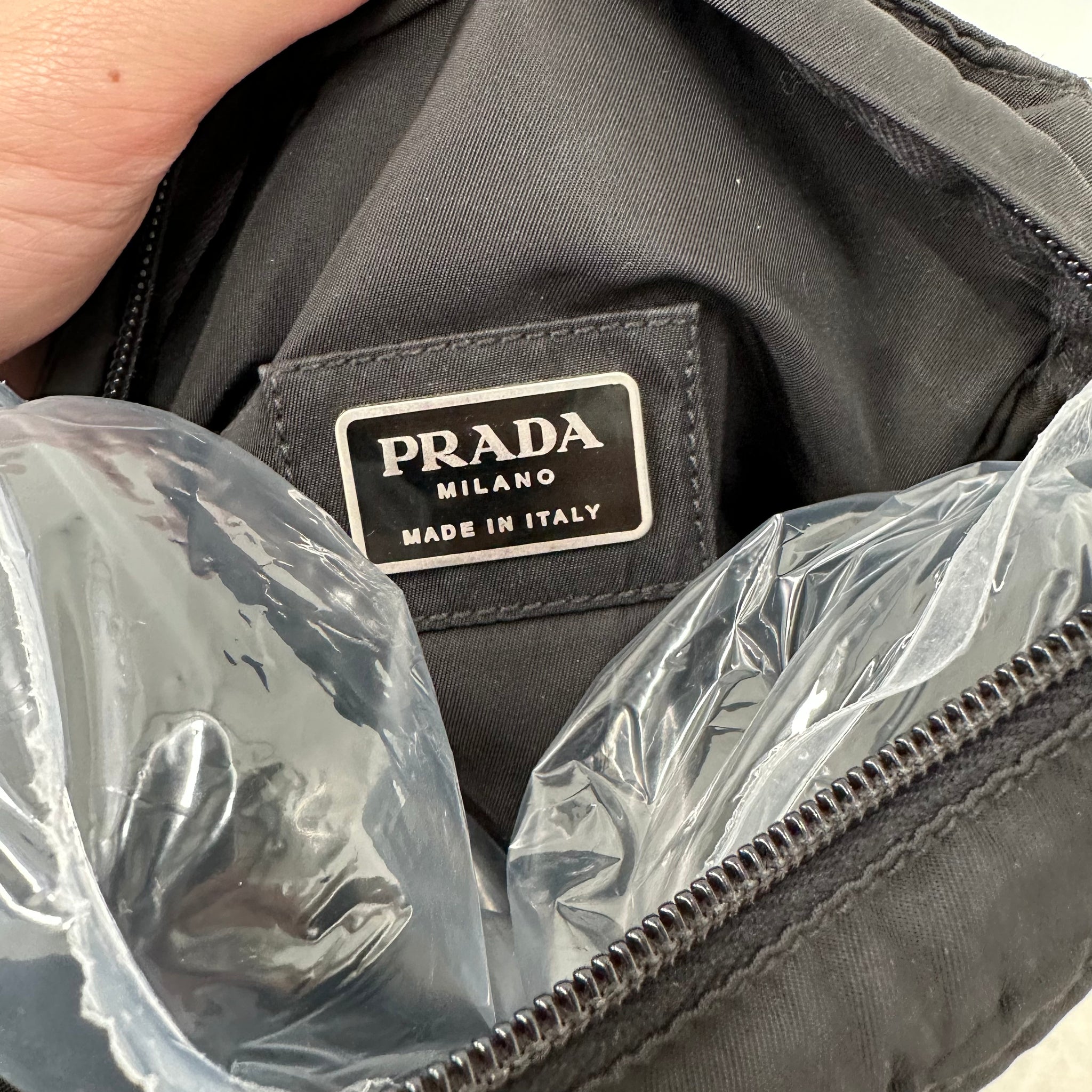 Prada Bum/Belt Nylon Black Bag
