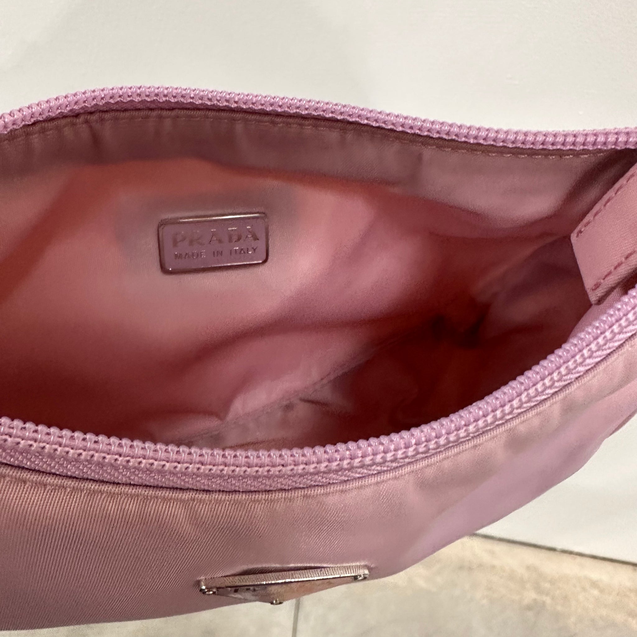 Prada Hobo Shoulder Bag Pink