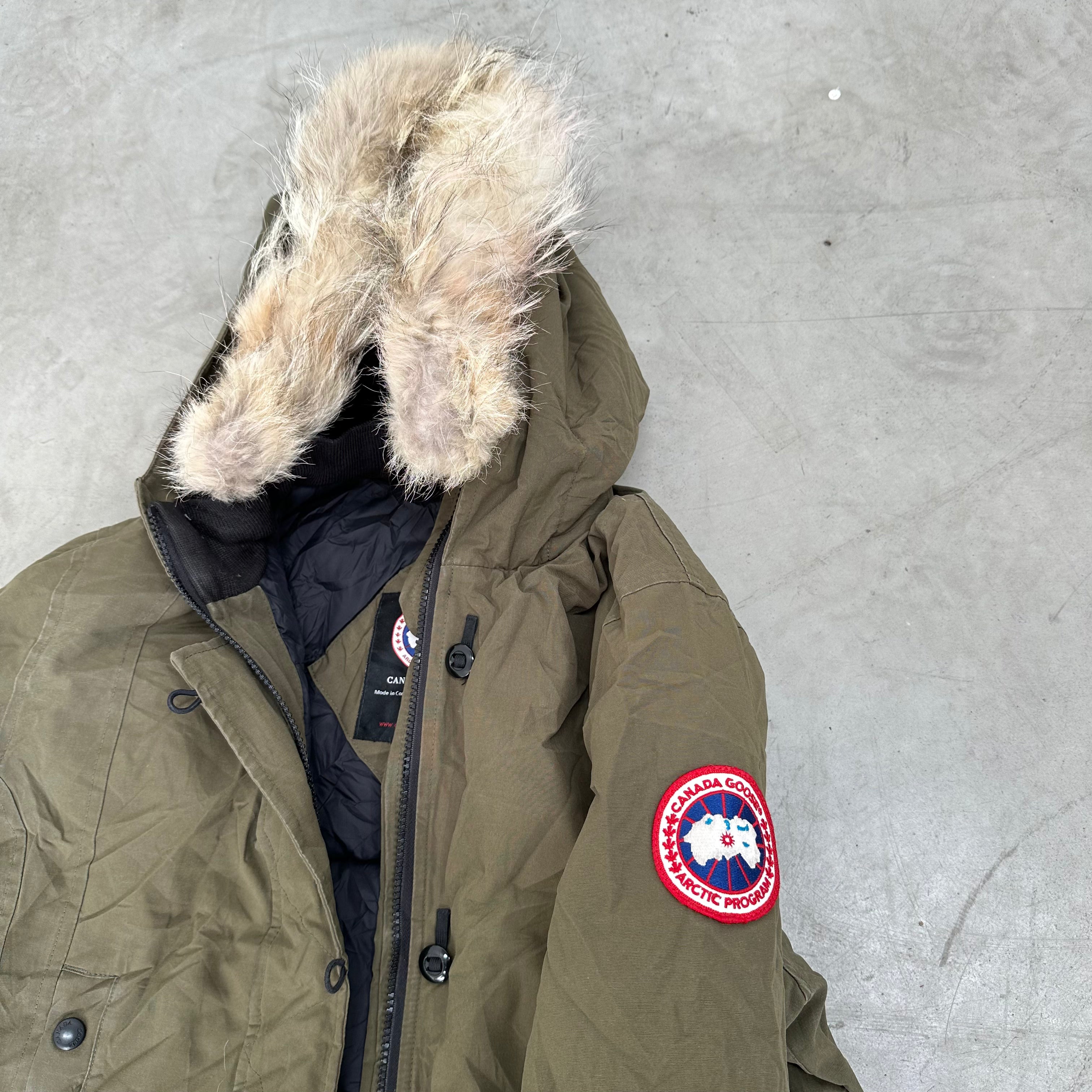 Khaki green canada goose best sale