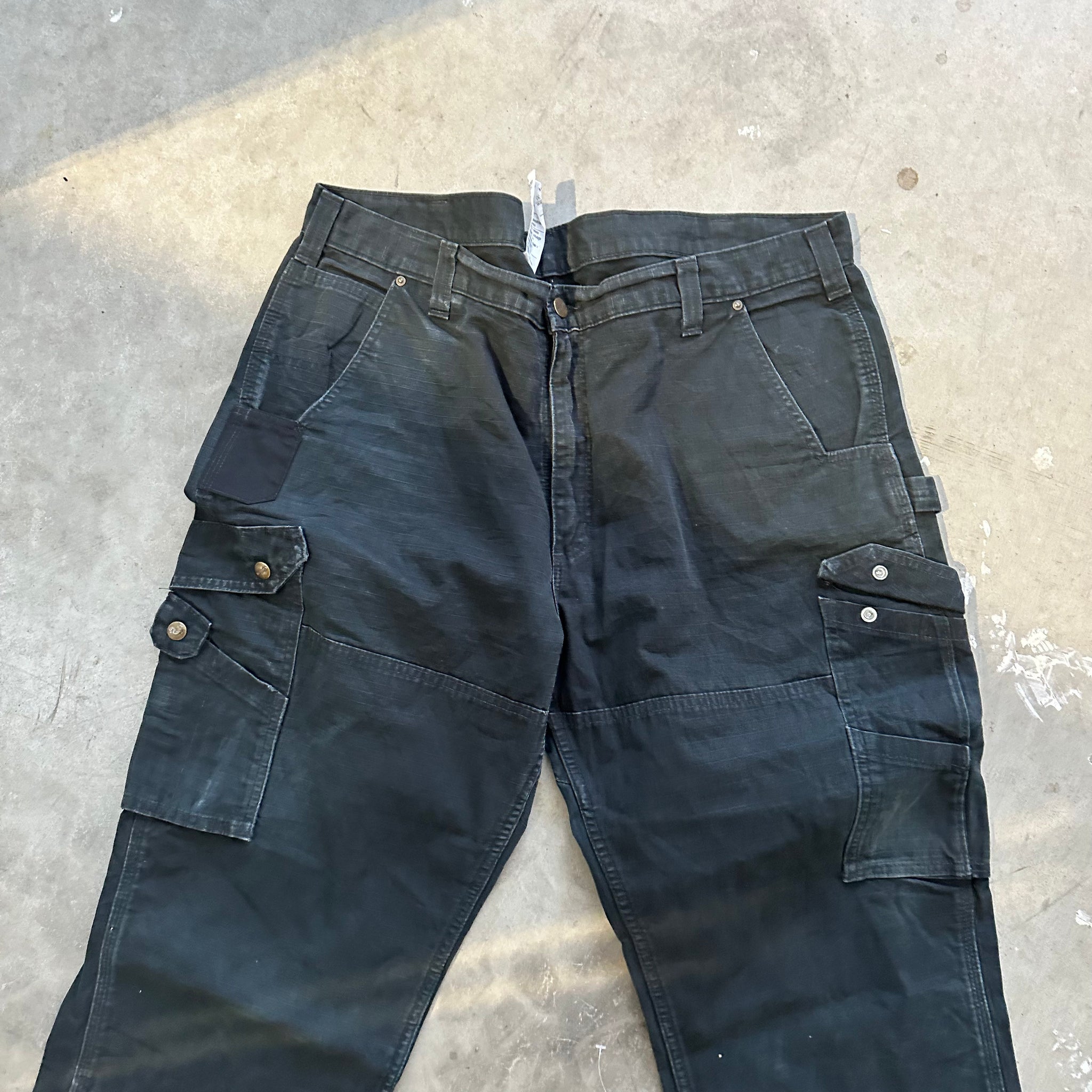 Carhartt Carpenter Side Pocket Black Pant 42 x 30