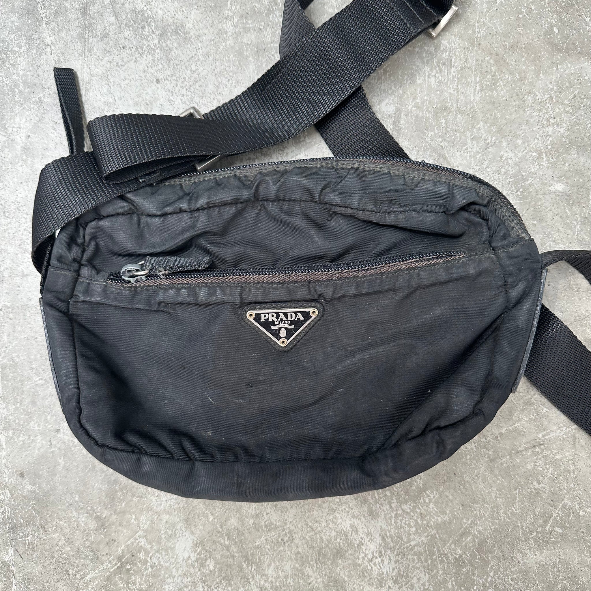Prada Black Small Messenger Bag