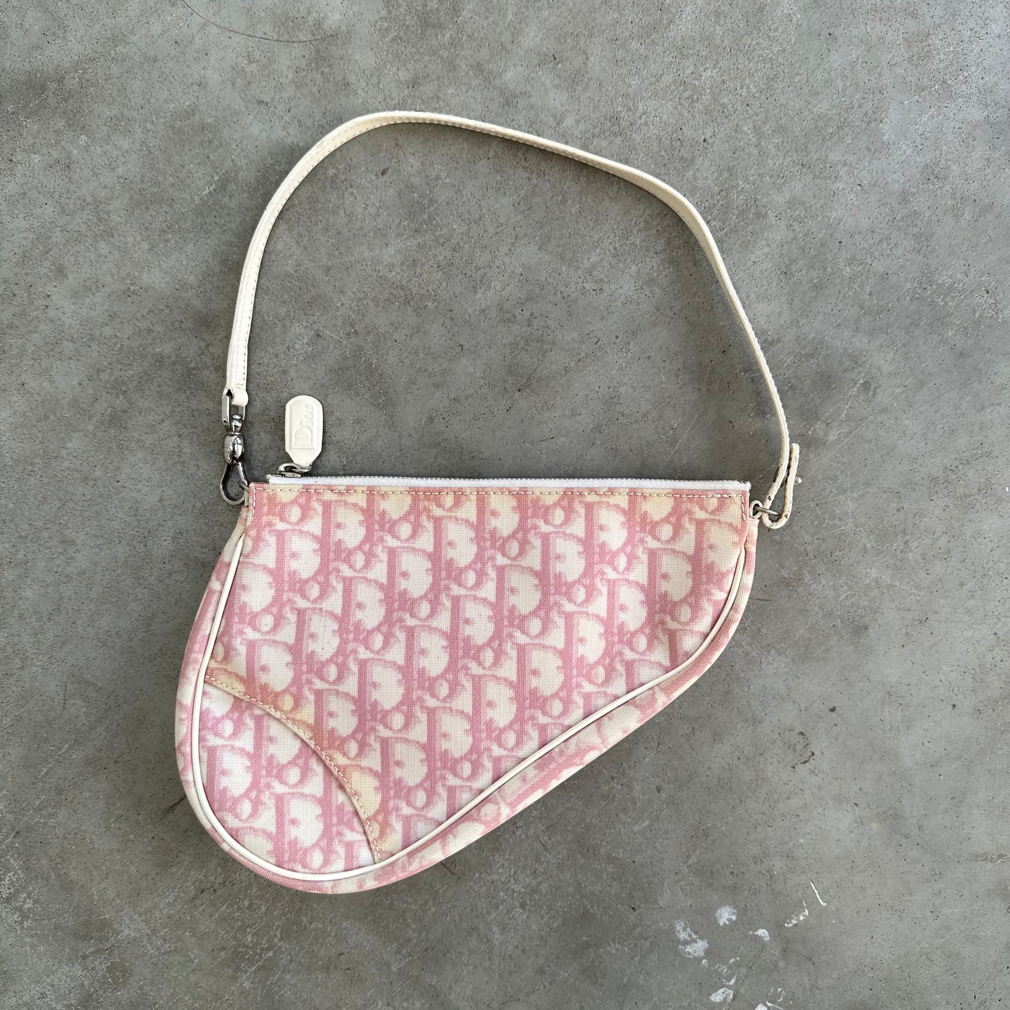 Dior Trotter Saddle Bag Pink