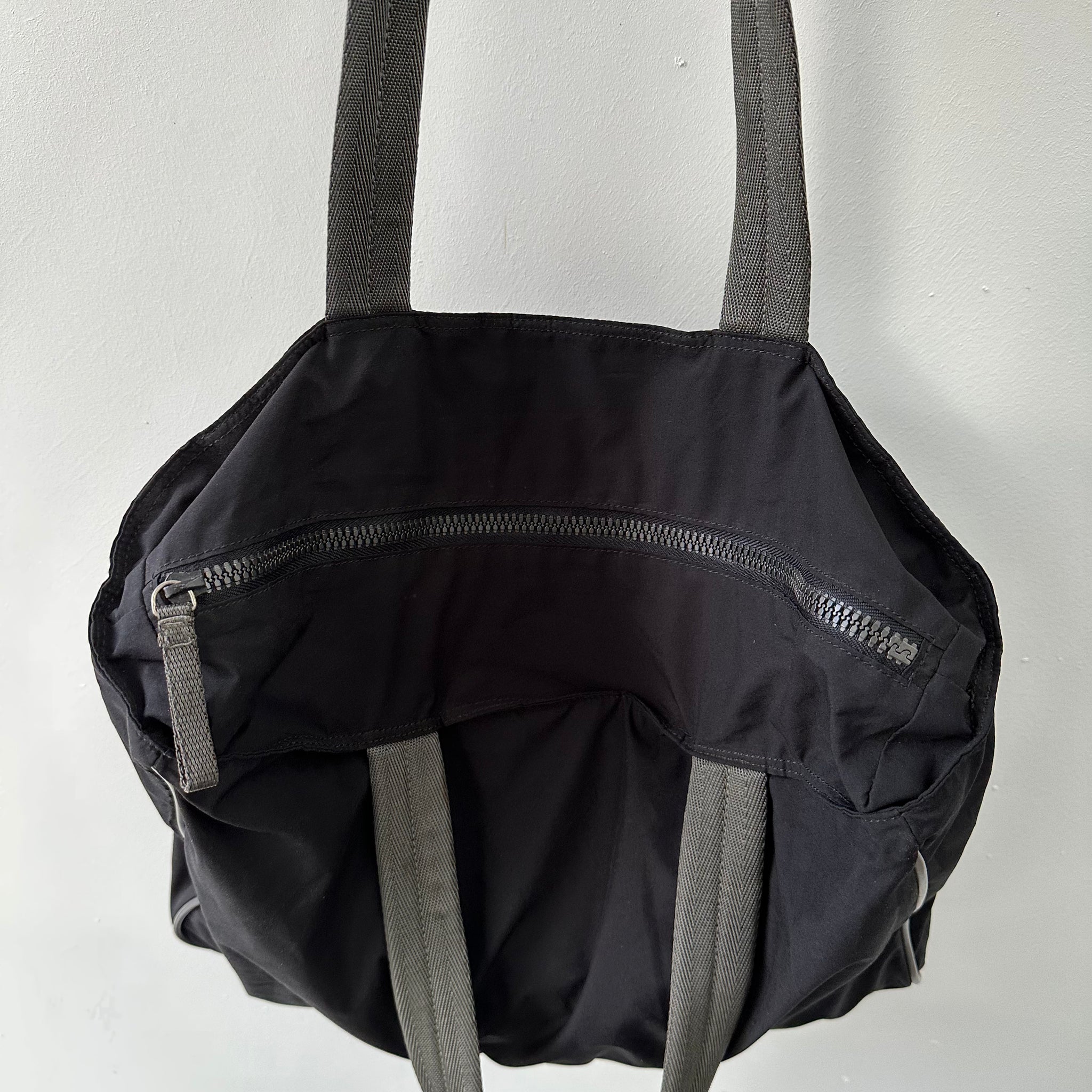 Prada Sports Square Tote Bag Nylon Black