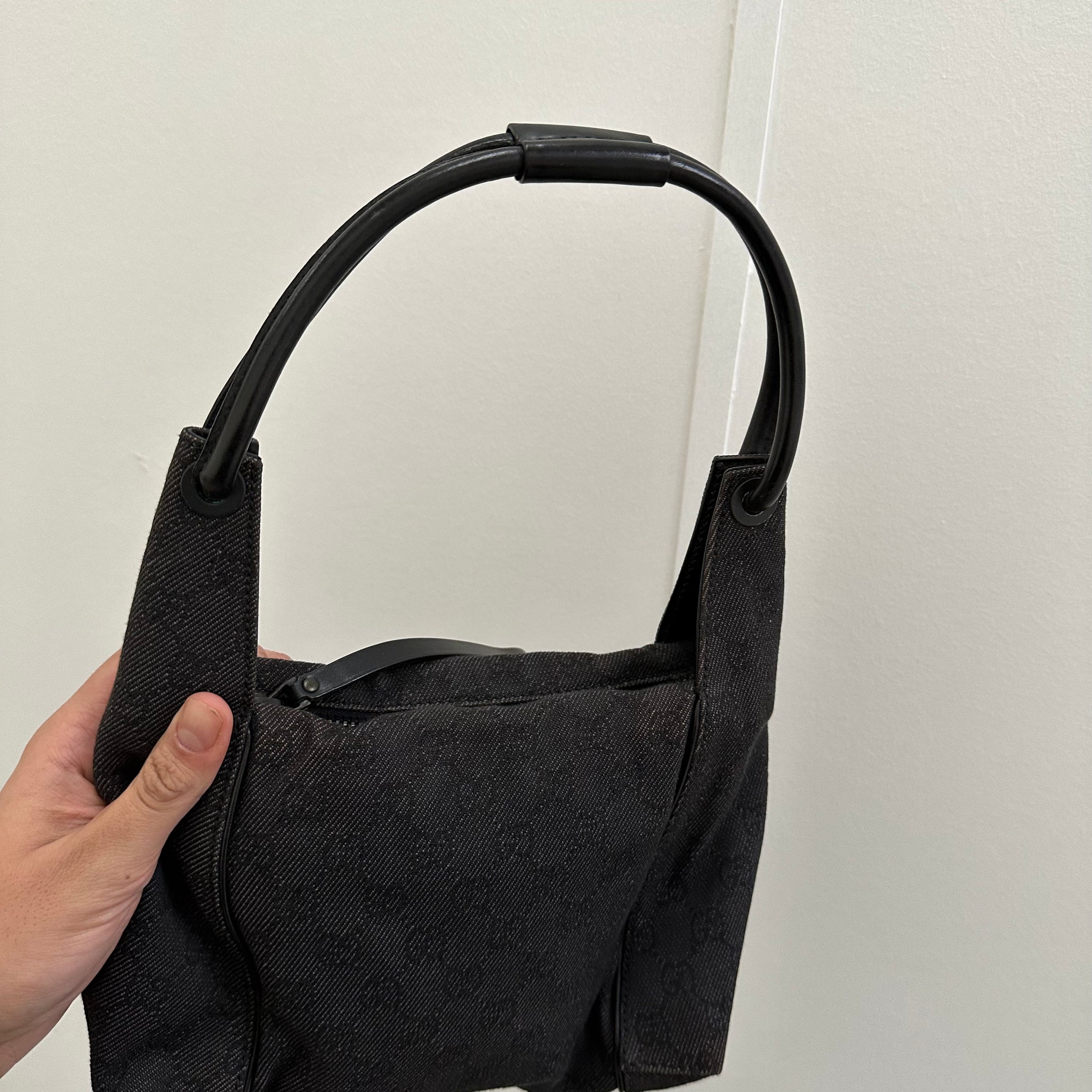 Gucci Black Shoulder Hobo Style Bag