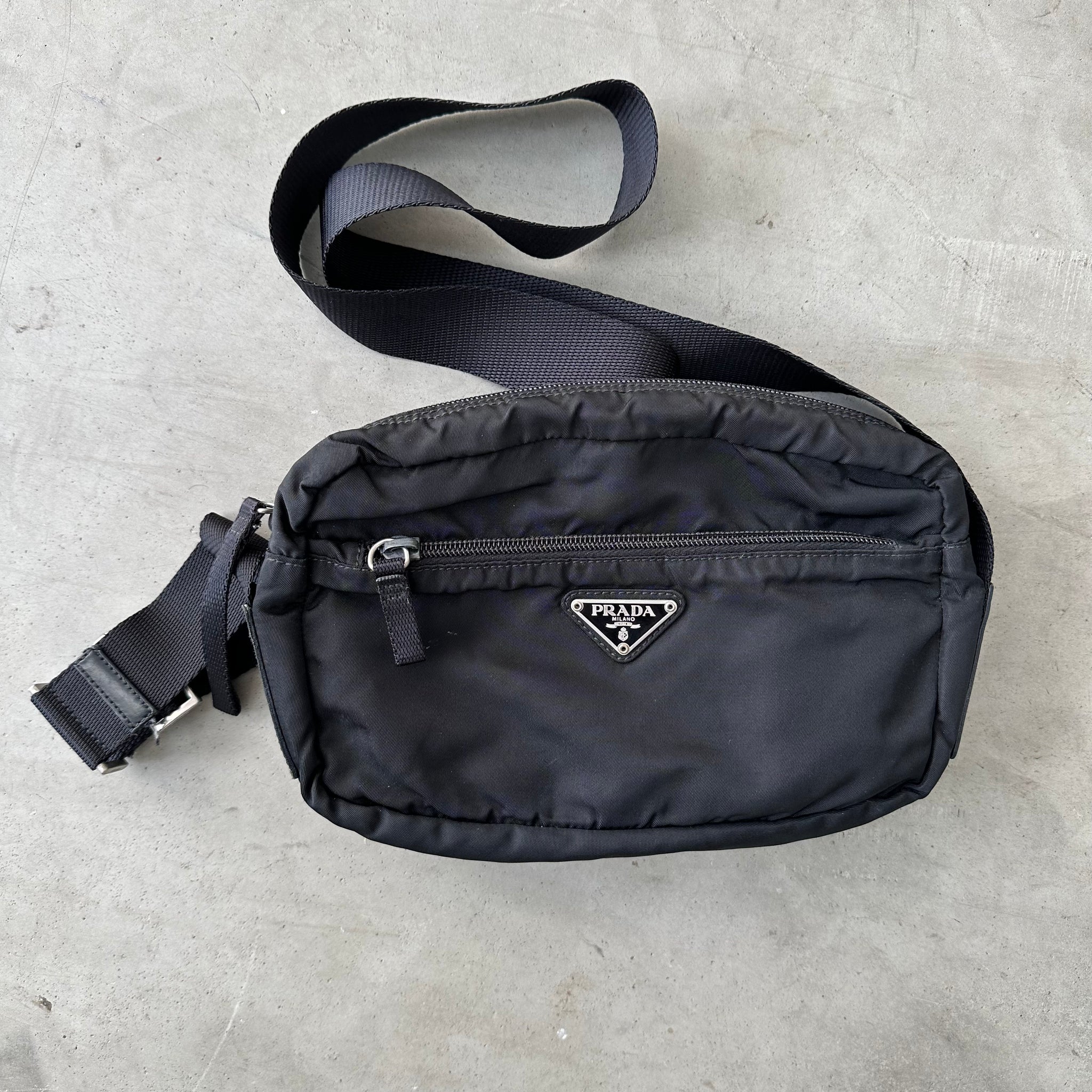 Prada Black Small Messenger Bag