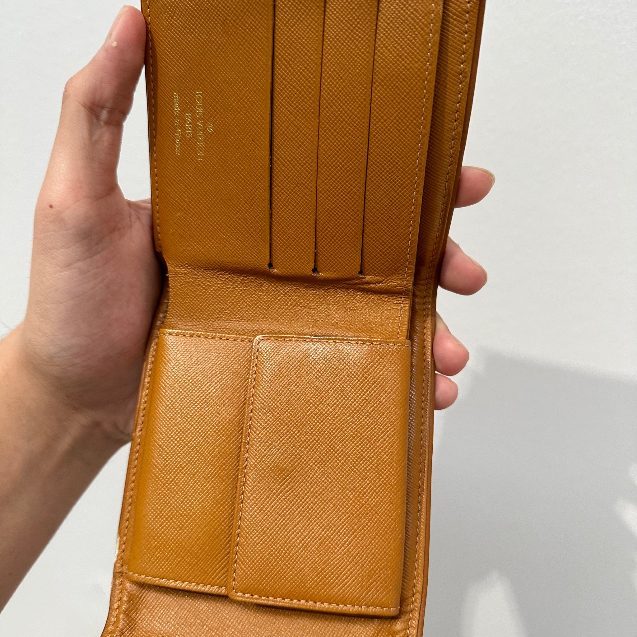 Louis Vuitton Bifold Yellow Denim Wallet