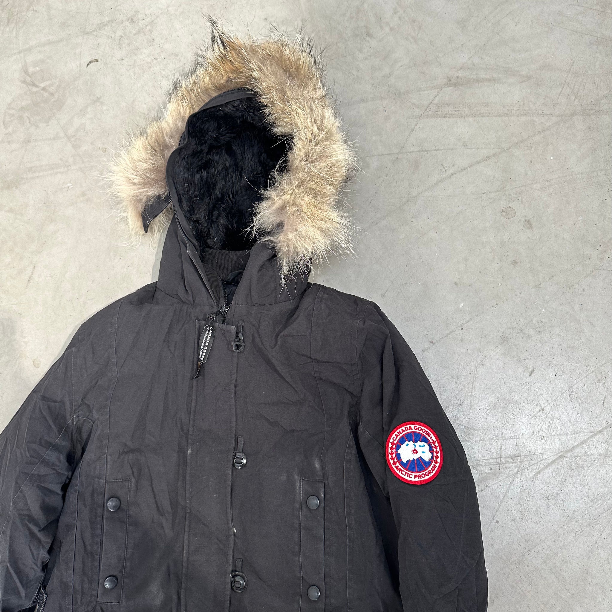 Canada Goose Black Kensington Parka Size M