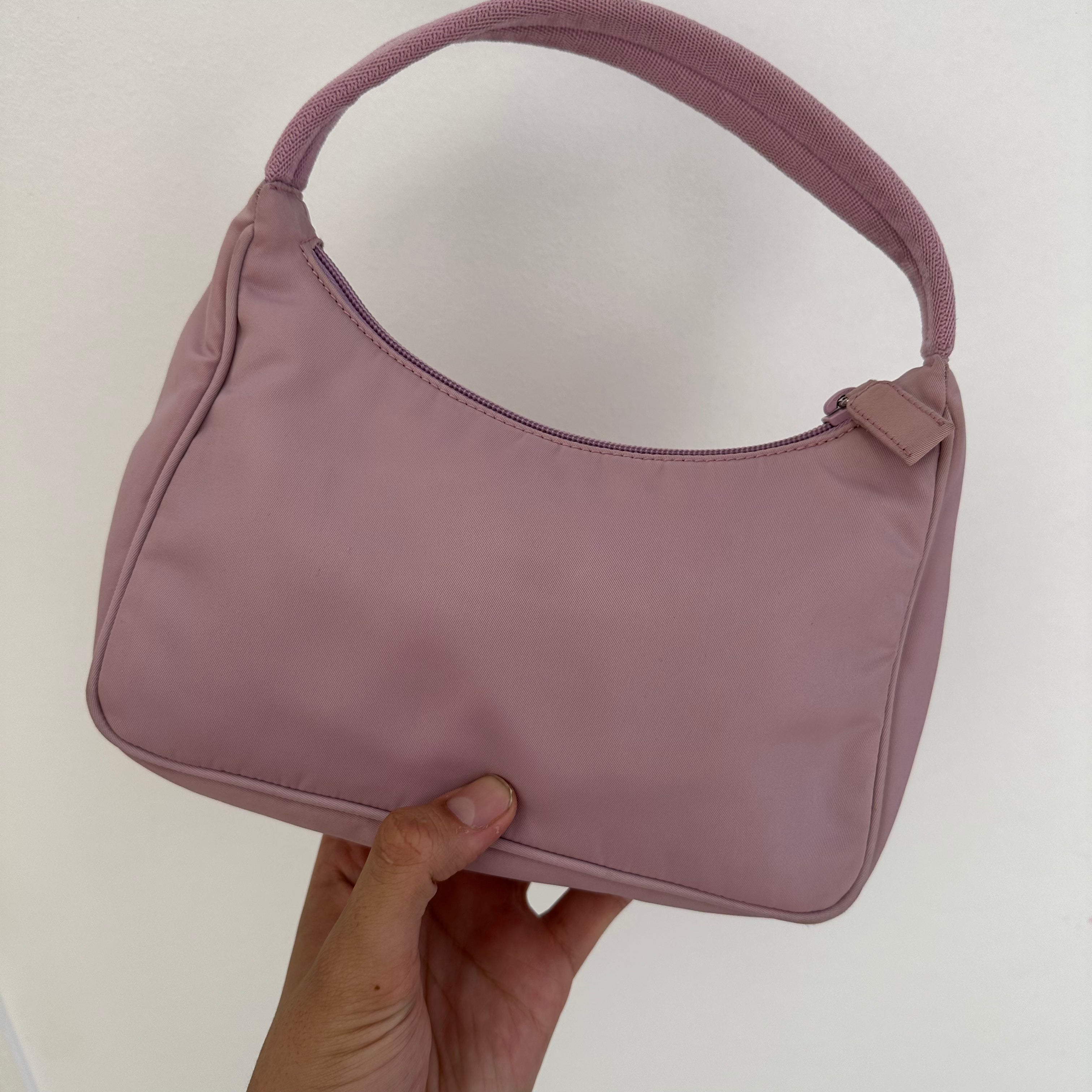 Prada Hobo Shoulder Bag Pink