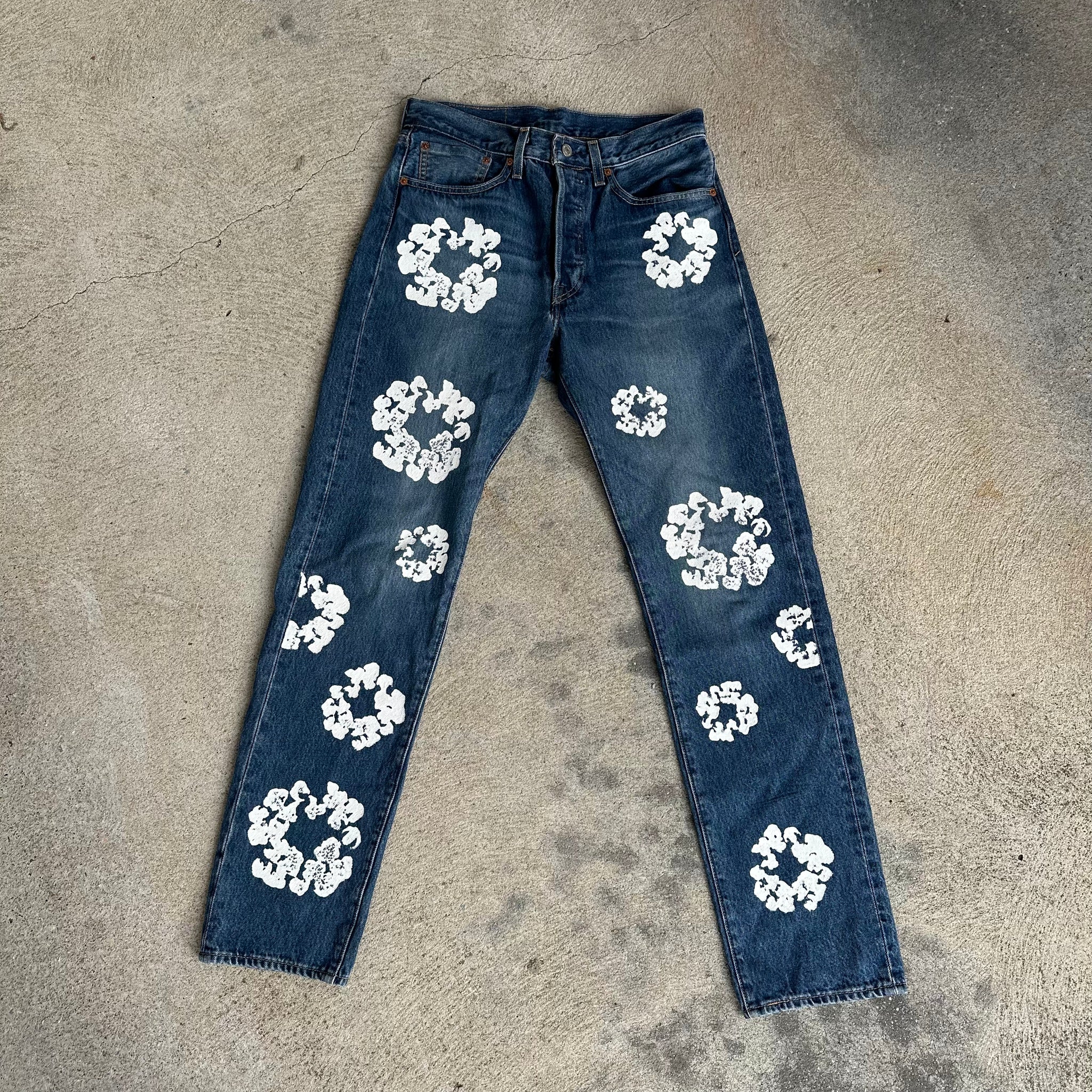 Denim Tears Levi's Cotton Wreath Jean 31 X 32