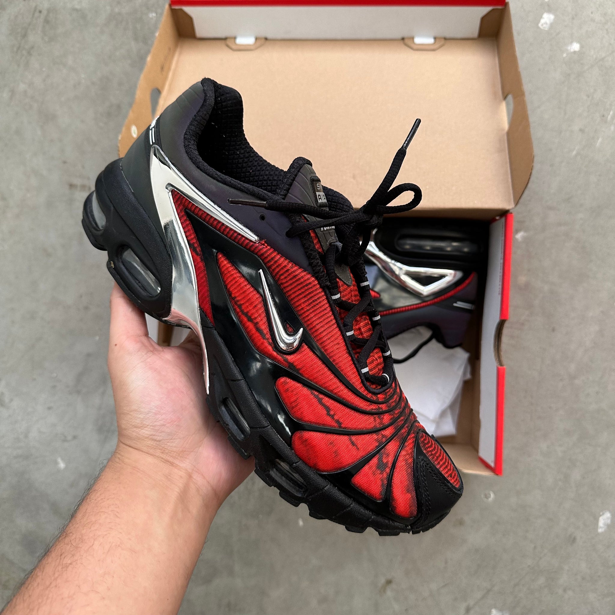 Nike X Skepta Tailwind Air Max 5 Bloody Chrome US10.5
