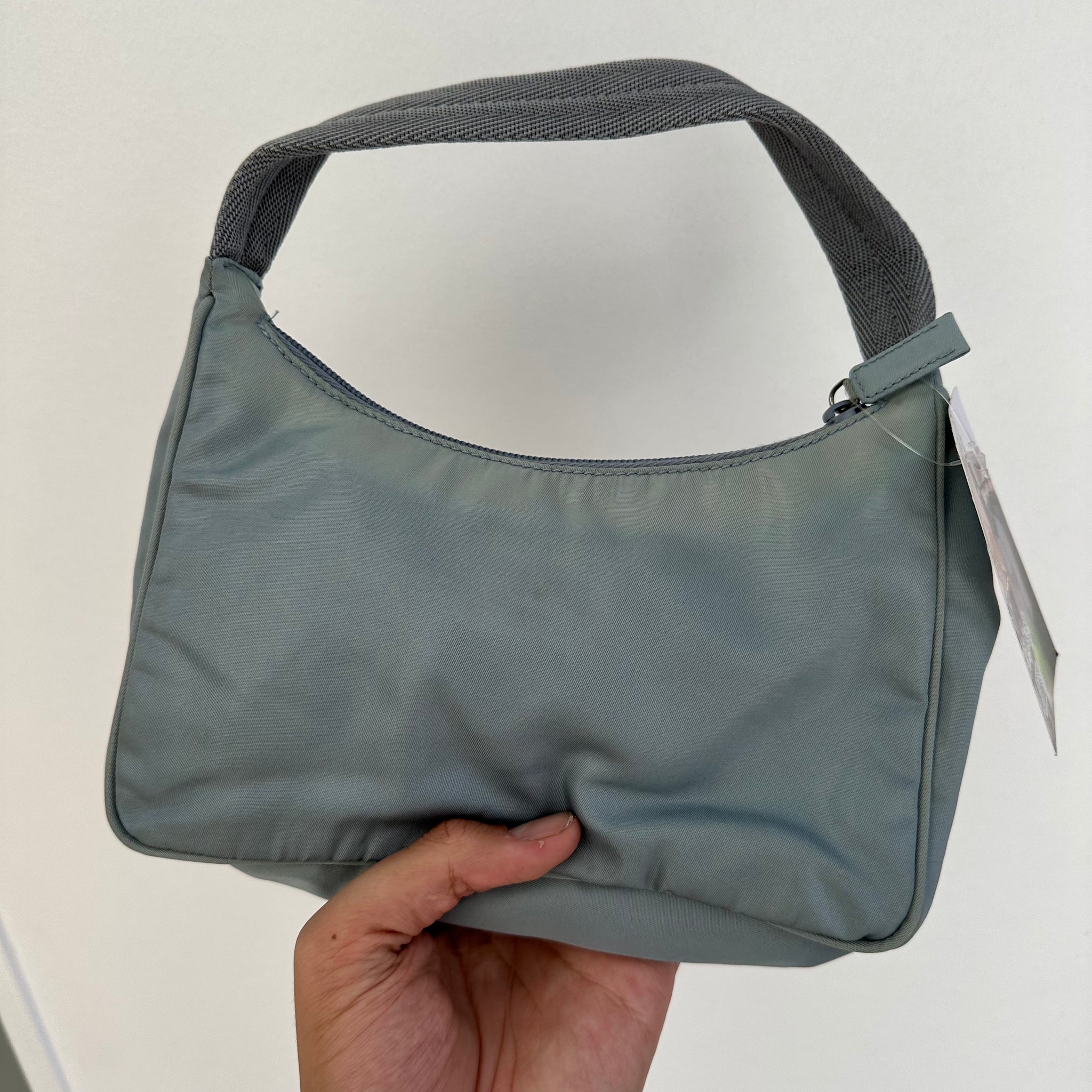 Prada Hobo Shoulder Bag Blue