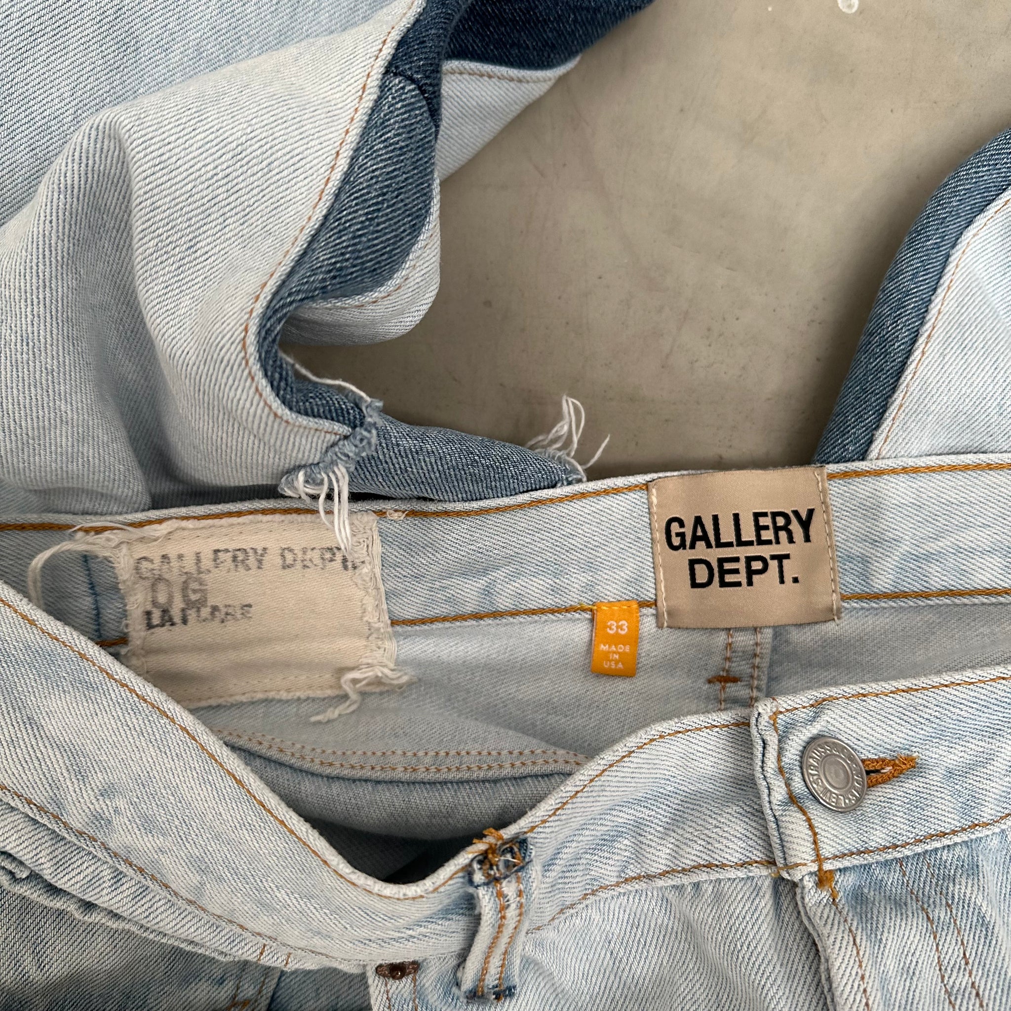 Gallery Dept. OG LA Flare Denim Jeans Size 33