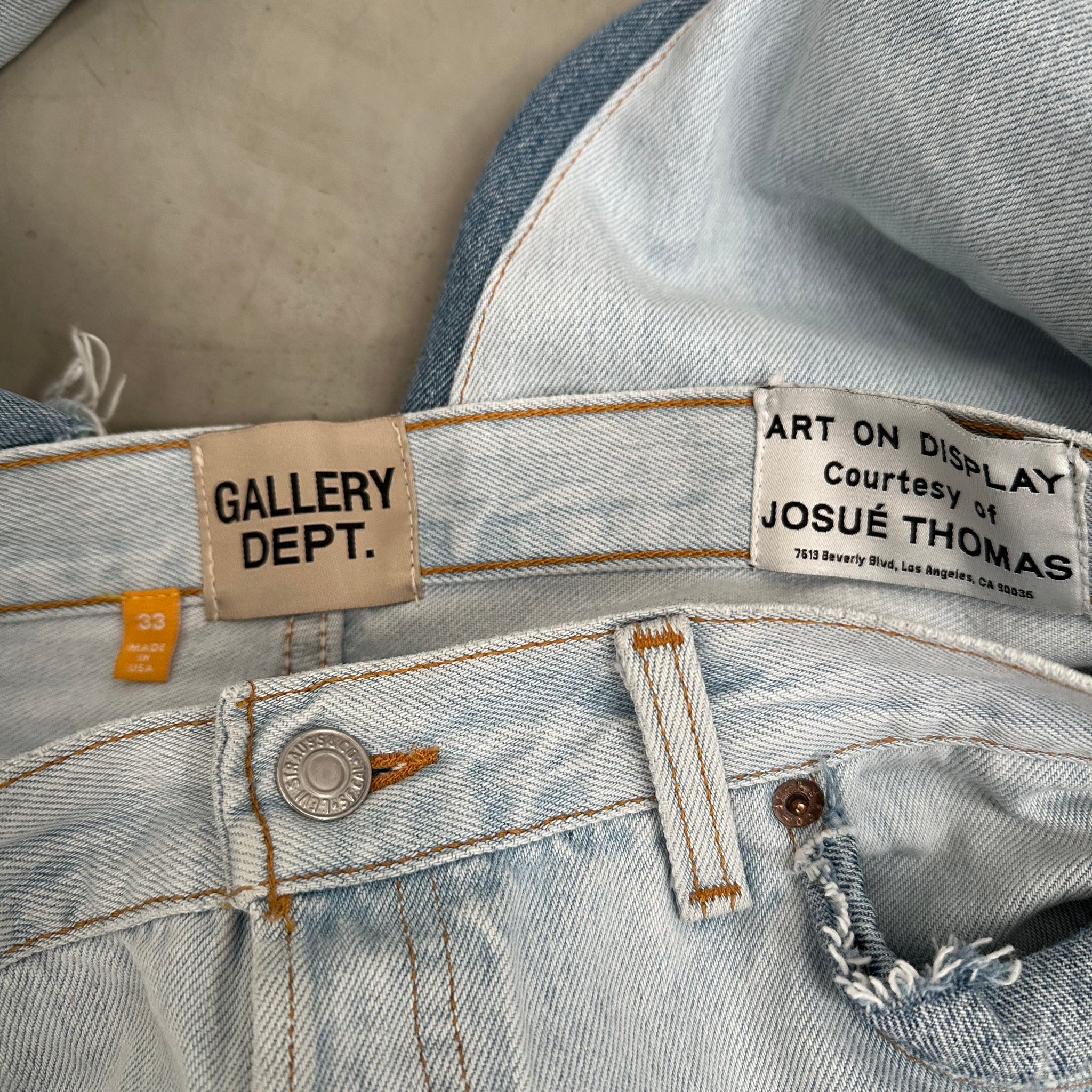 Gallery Dept. OG LA Flare Denim Jeans Size 33