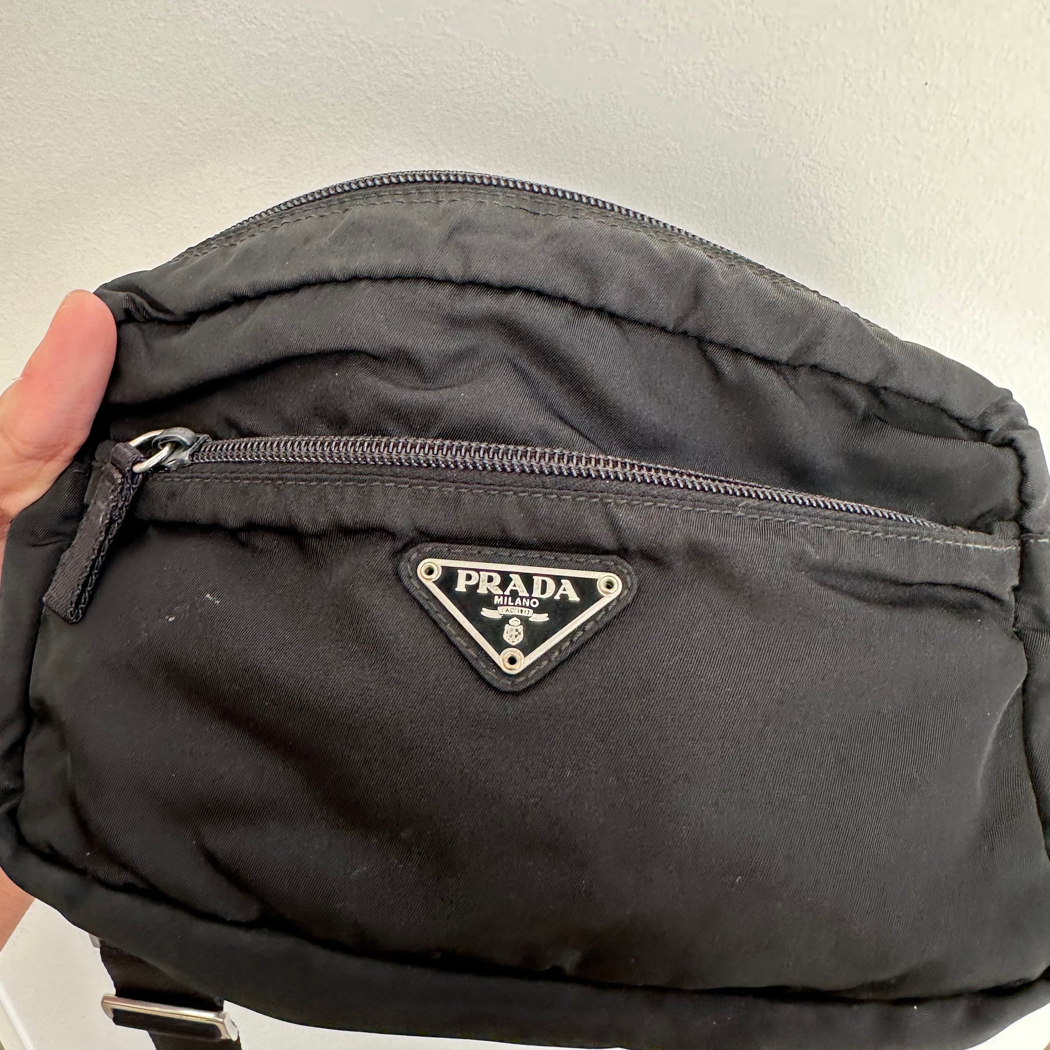 Prada Black Small Messenger Bag