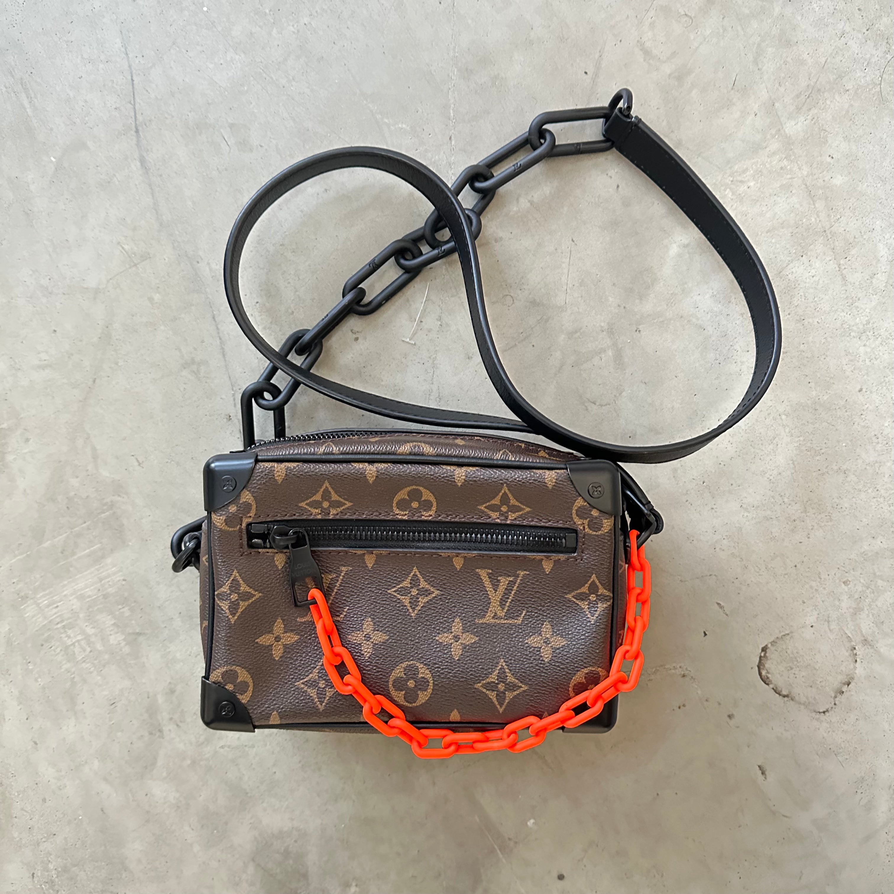Louis Vuitton Mini Soft Trunk Monogram Brown/Orange – Curated by