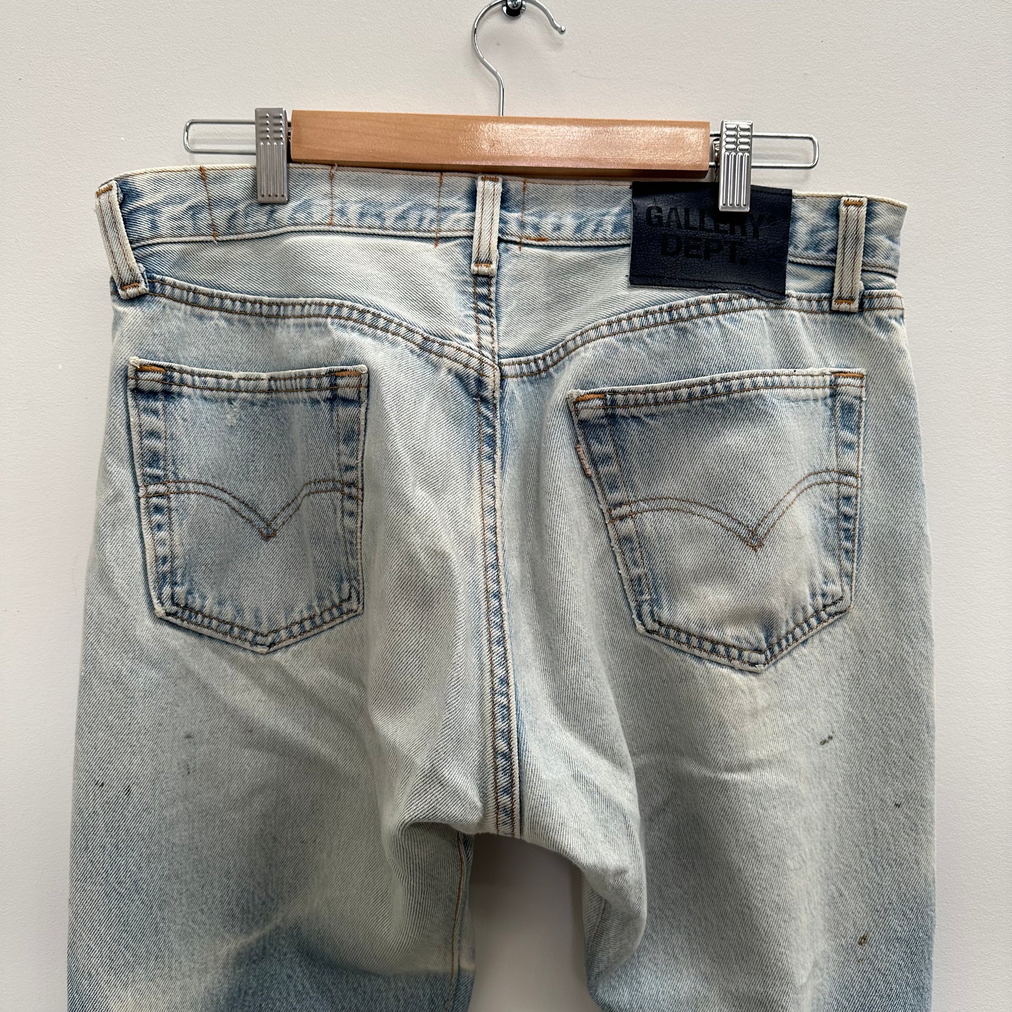 Gallery Dept. Multi Colour G Patch Flare Jeans Size 31