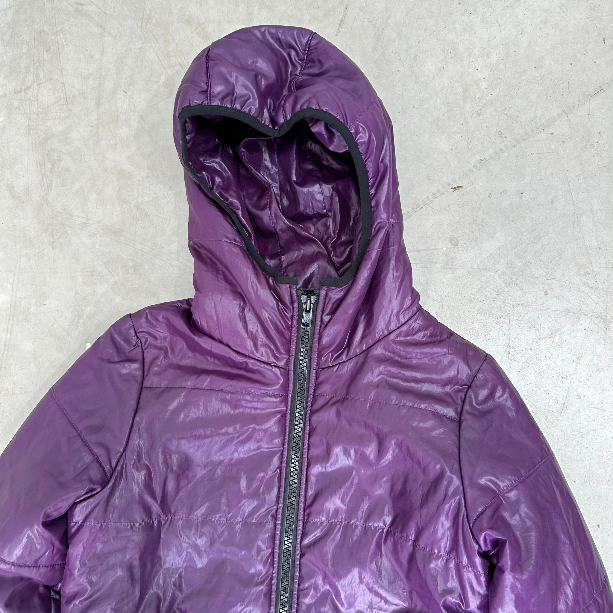 Carhartt Purple Front Logo Womens Jacket Size XS
