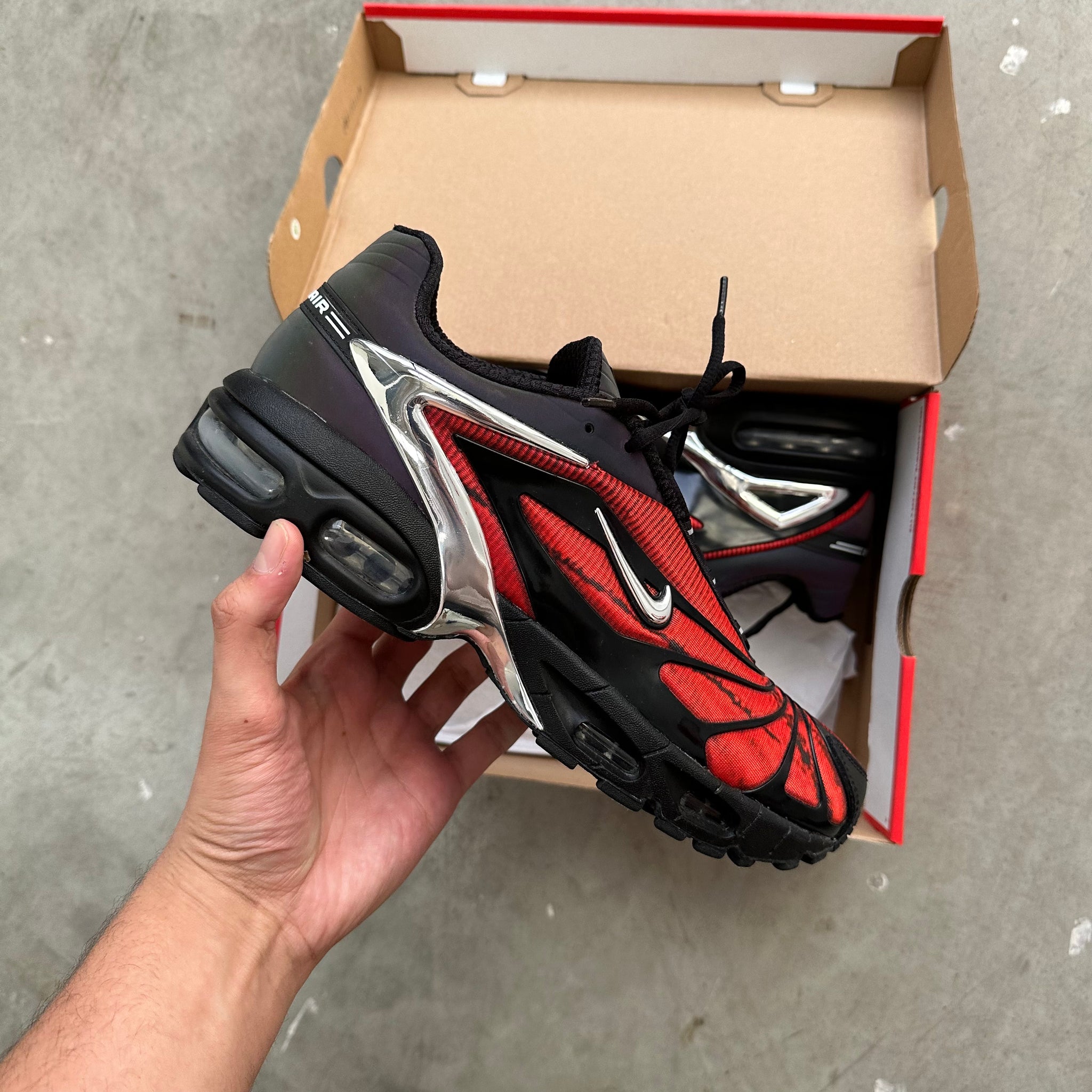 Nike X Skepta Tailwind Air Max 5 Bloody Chrome US10.5