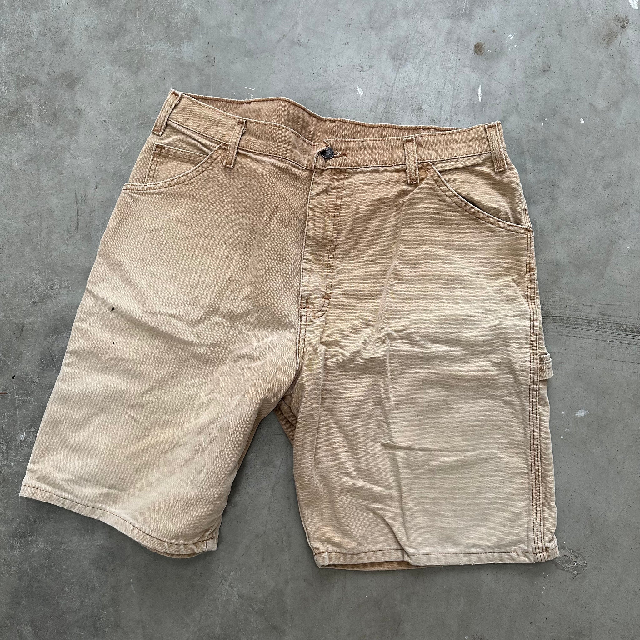Dickies Carpenter Brown Shorts 36 Waist