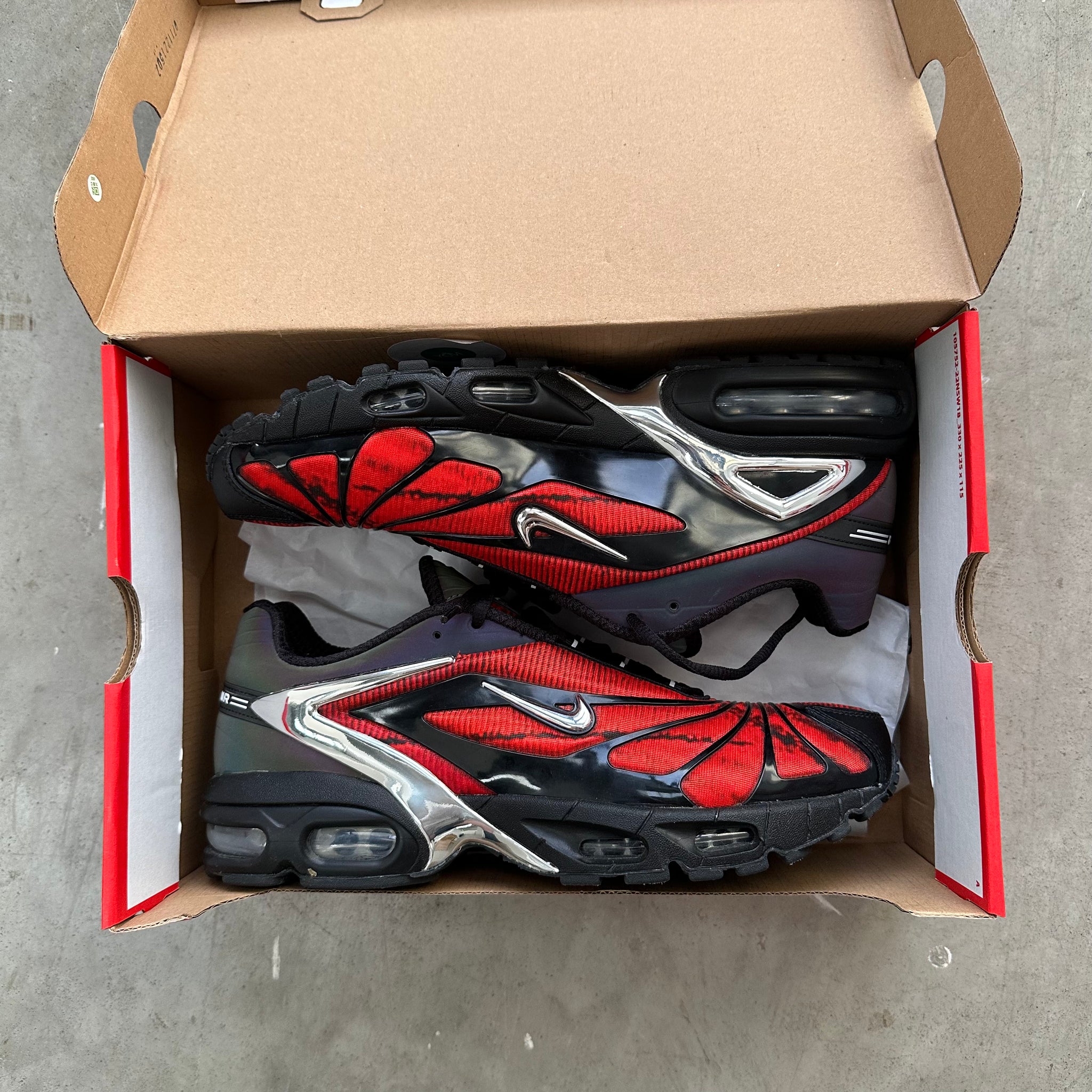 Nike X Skepta Tailwind Air Max 5 Bloody Chrome US10.5