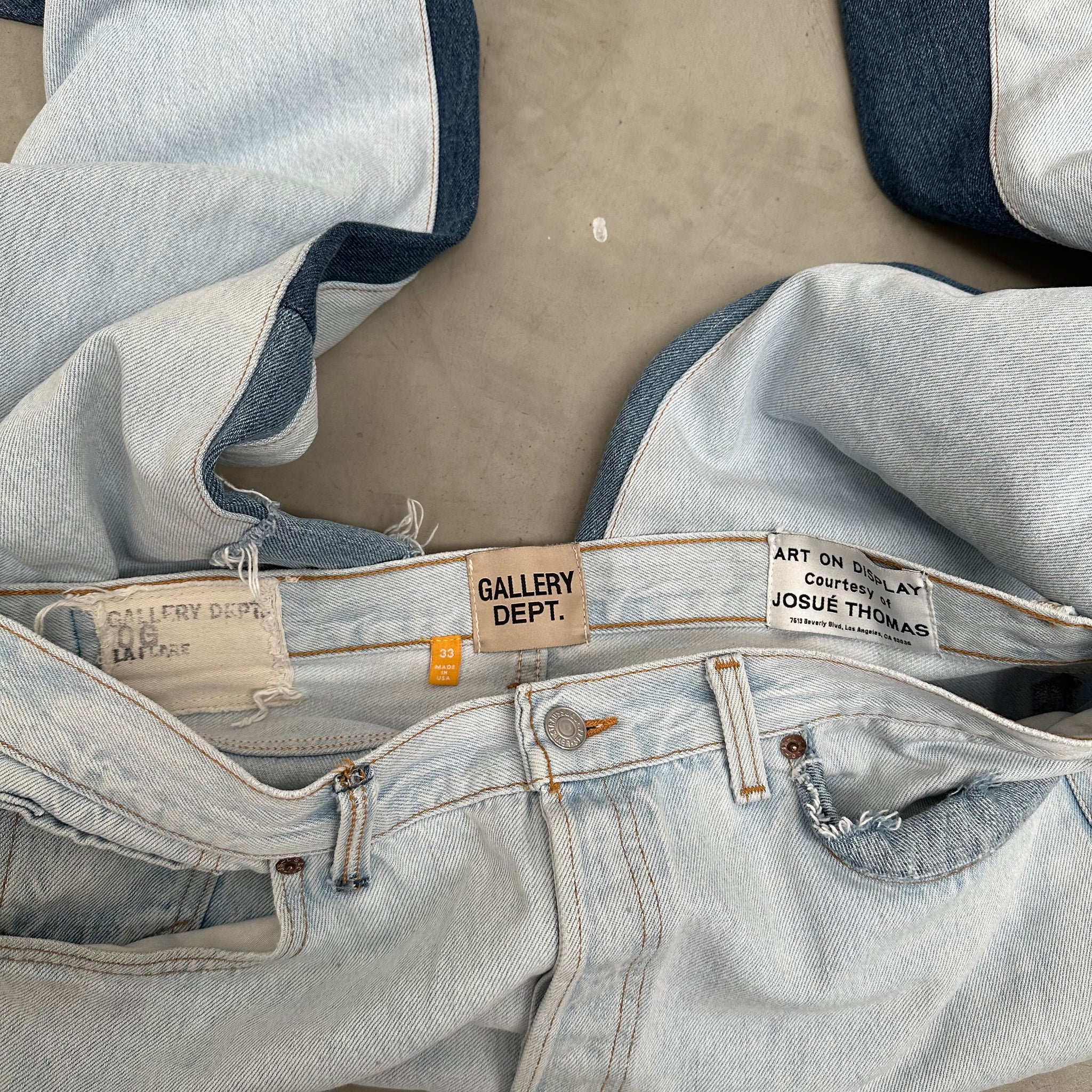Gallery Dept. OG LA Flare Denim Jeans Size 33