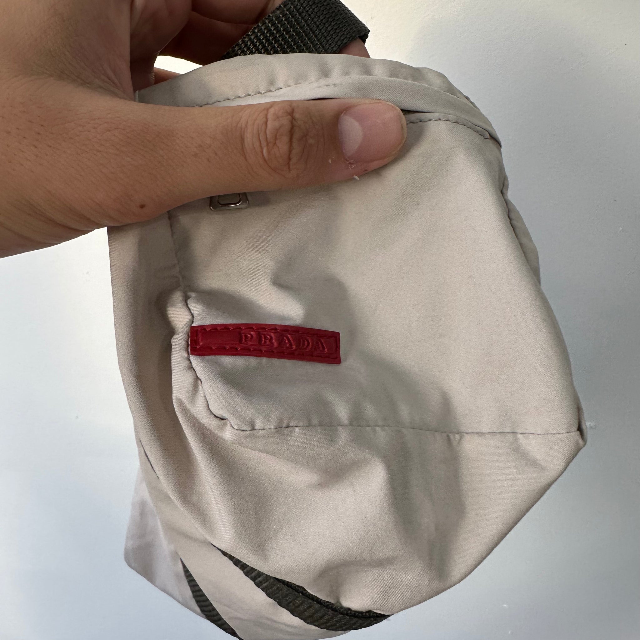 Prada Sports Mini Bag Nylon Cream