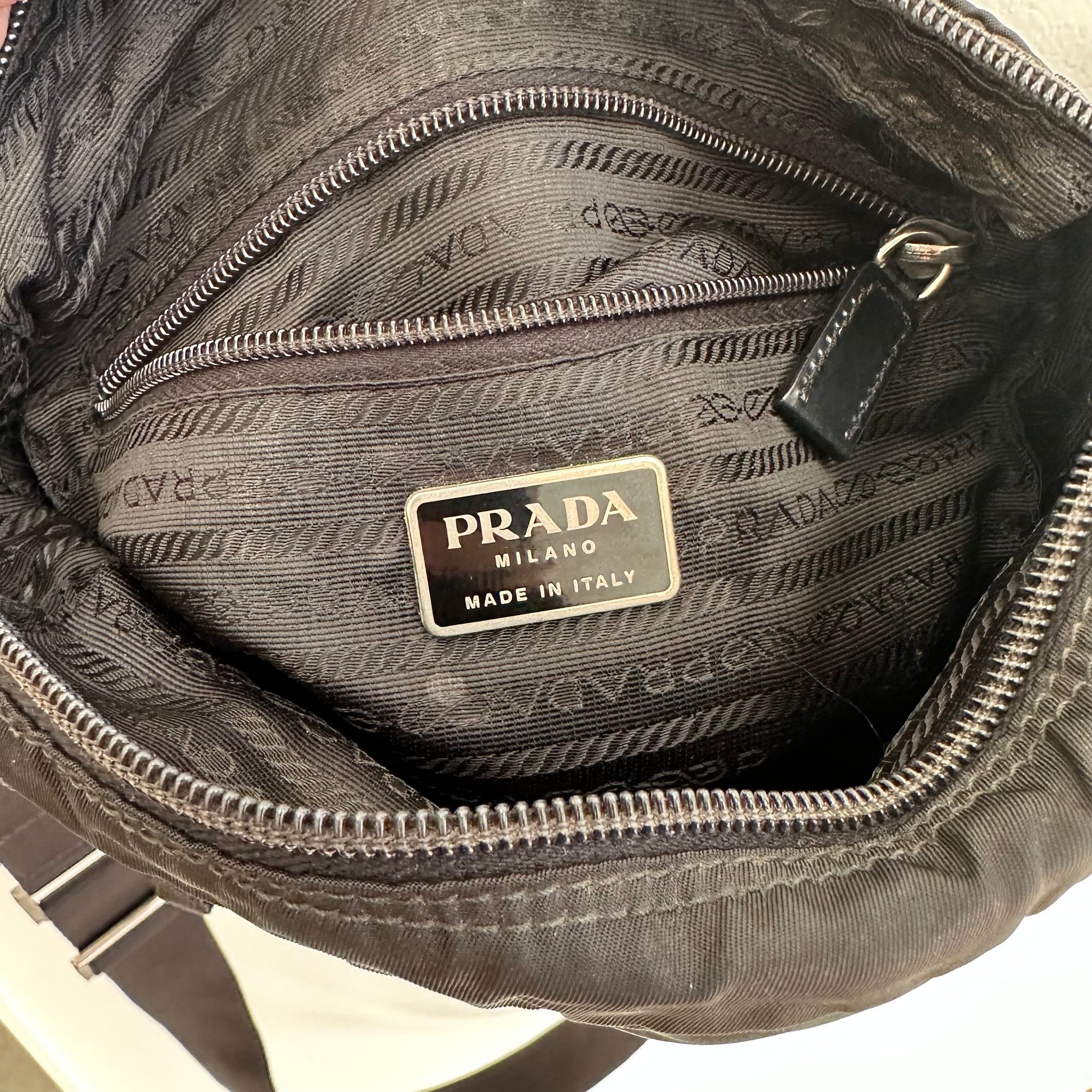 Prada Black Small Messenger Bag