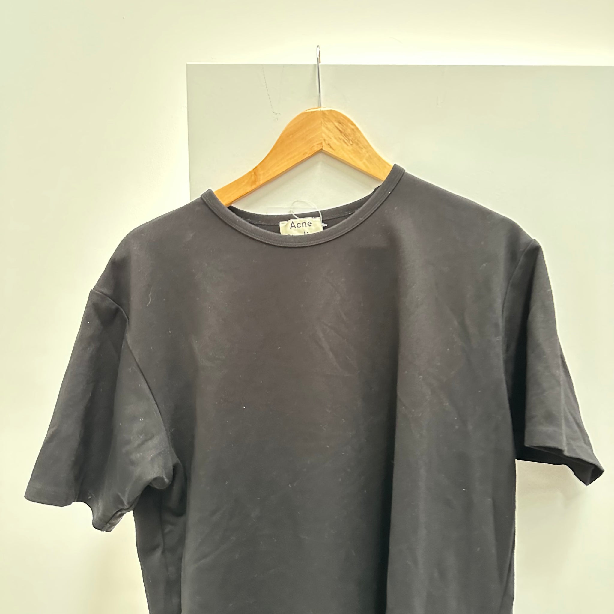 Acne Studios Heavyweight Tee Black (Large)