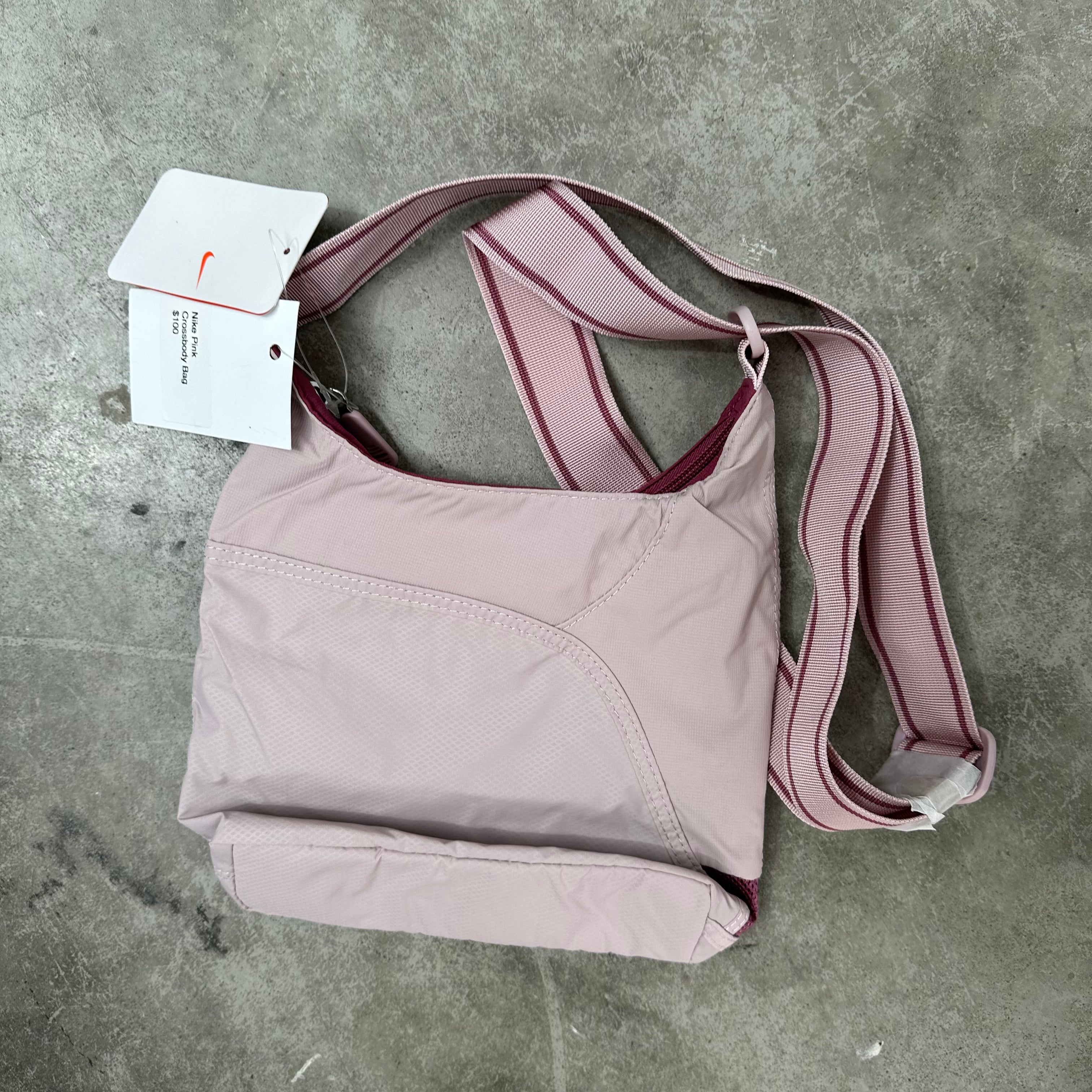 Nike Vintage Pink Long Strap Bag