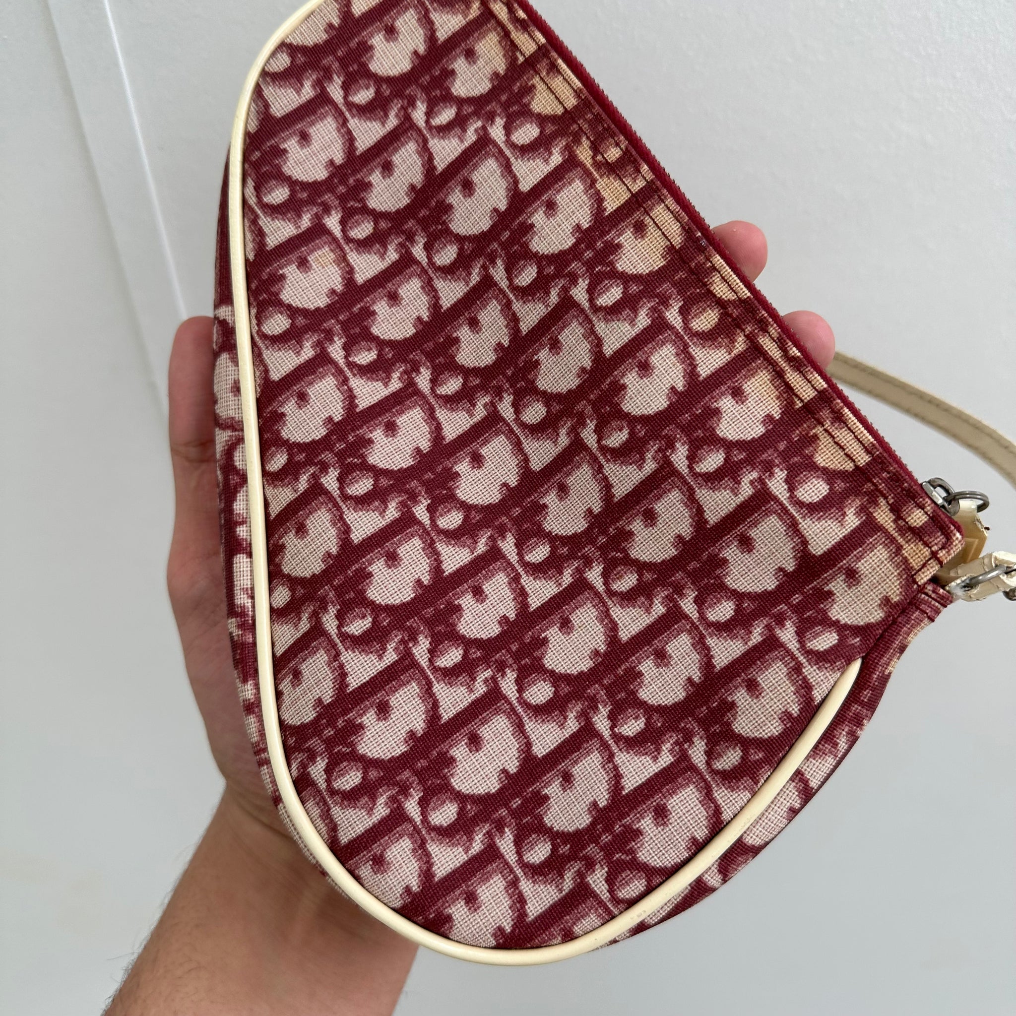 Dior Mini Saddle Bag Red