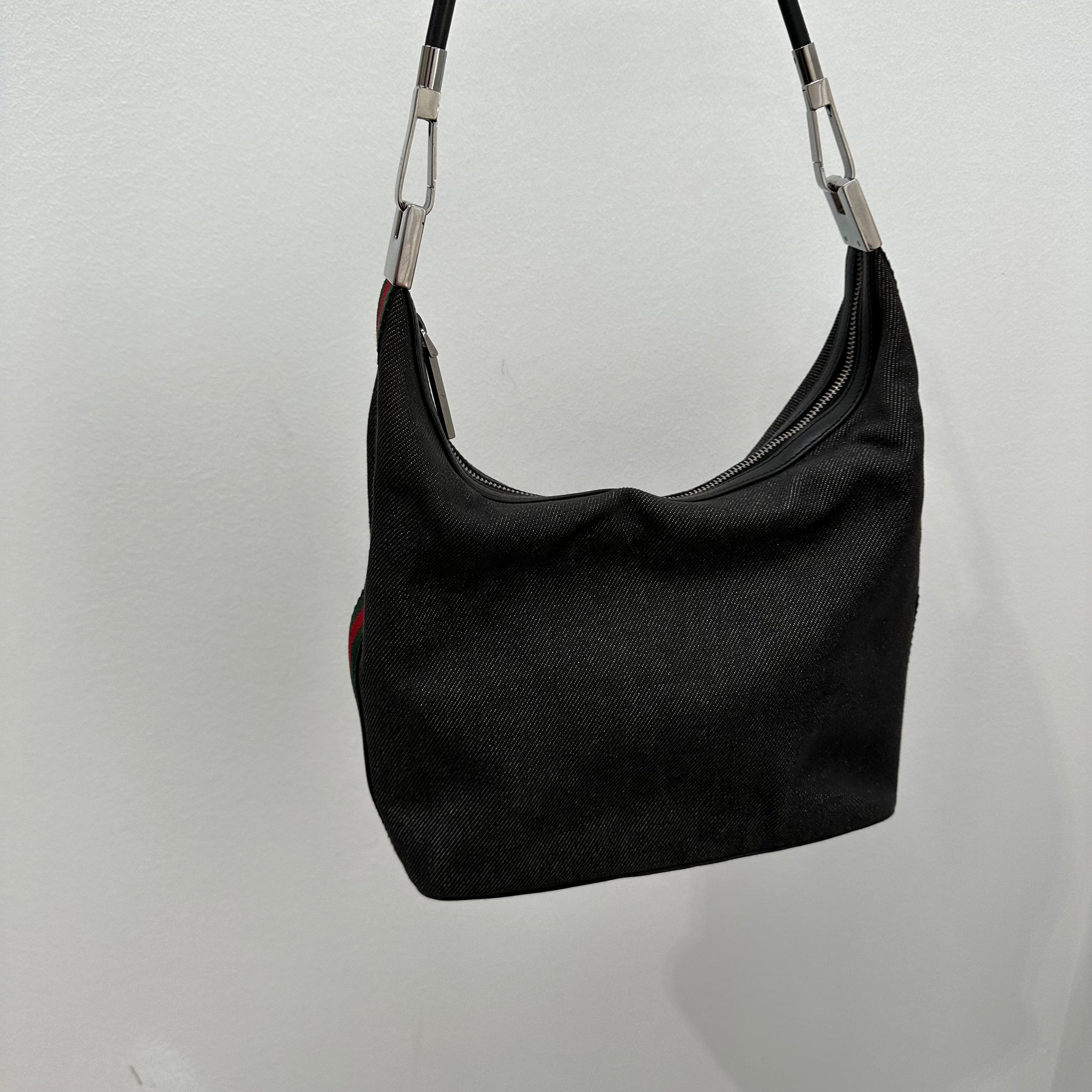 Gucci Green Red Shoulder Bag