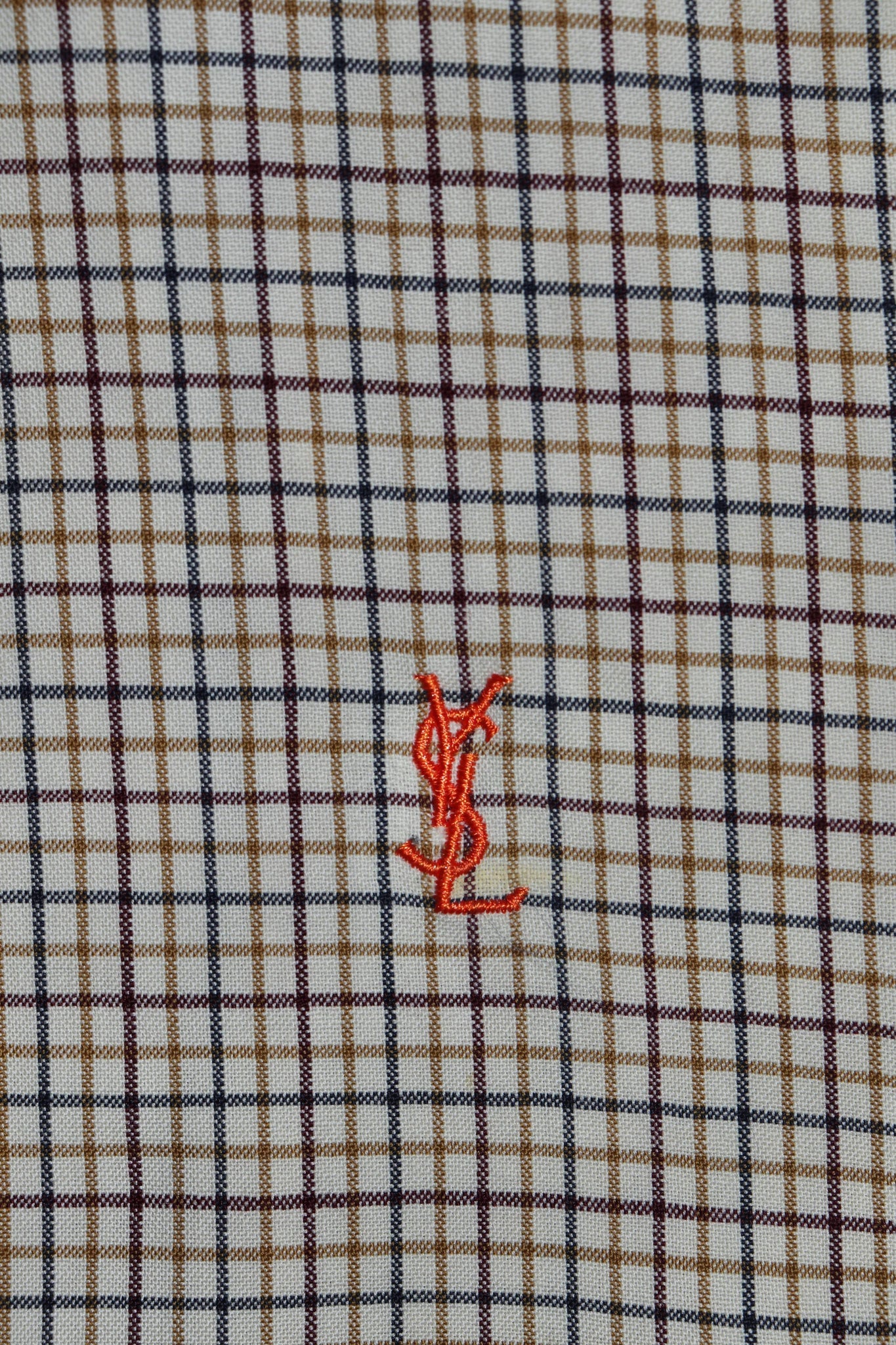 Yves Saint Laurent Vintage Logo Jacket (Orange Detailing)