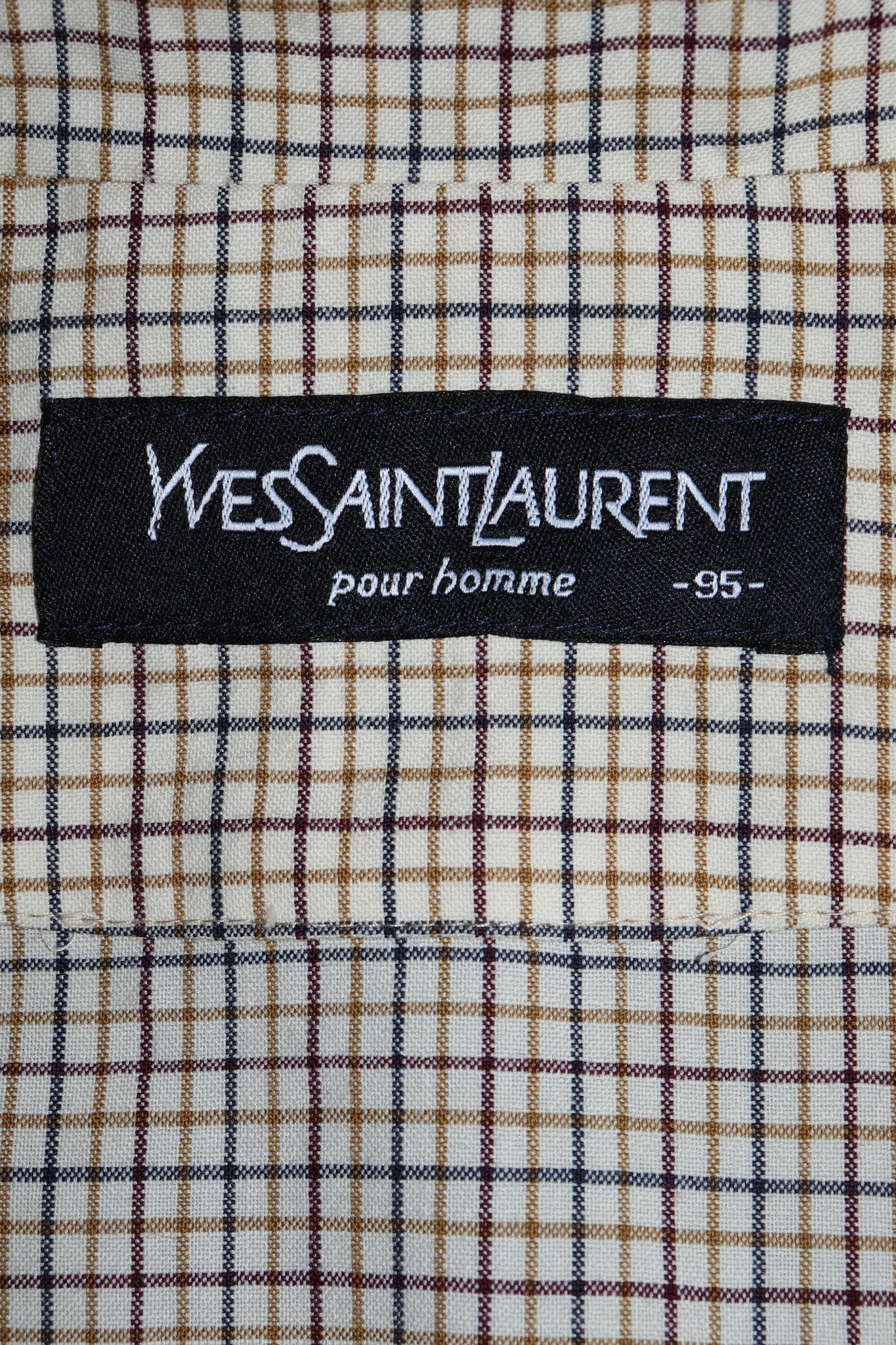 Yves Saint Laurent Vintage Logo Jacket (Orange Detailing)