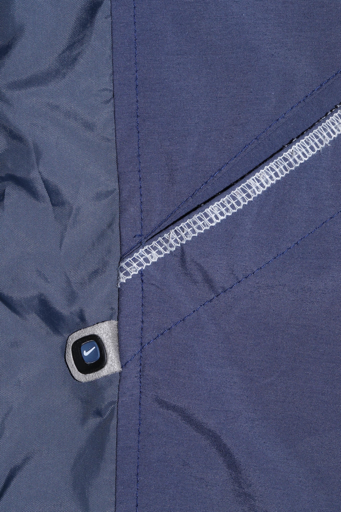 Vintage Nike Logo Fleece Lined Hooded Thick Jacket
