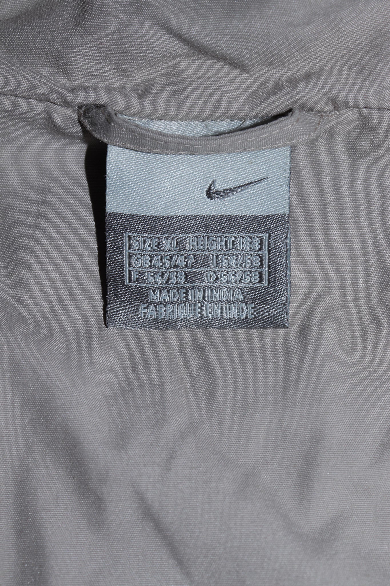 Vintage Nike Embroidered Mini Swoosh Hooded Thick Padded Jacket