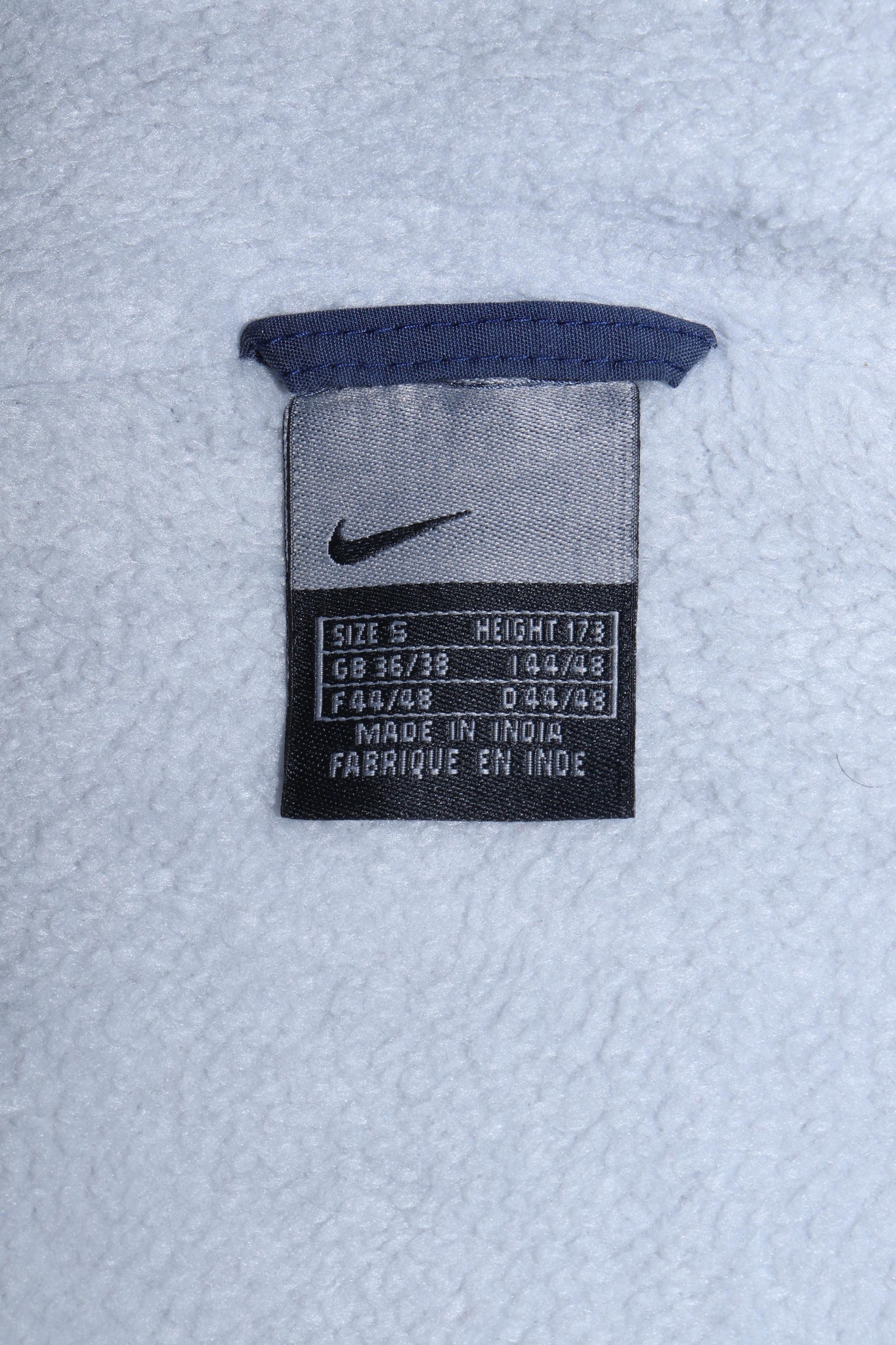 Vintage Nike Logo Fleece Lined Hooded Thick Jacket